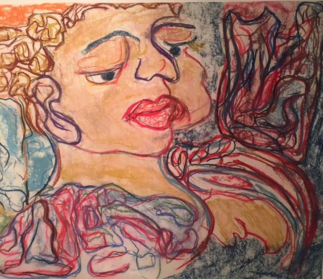Yvette Kraft Pastel 22" x 25" SOLD