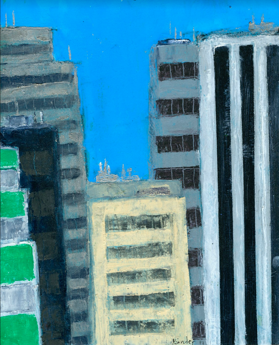 Rising High Oil on paper 10” x 8” Click image to enlarge ⦿ Inquire