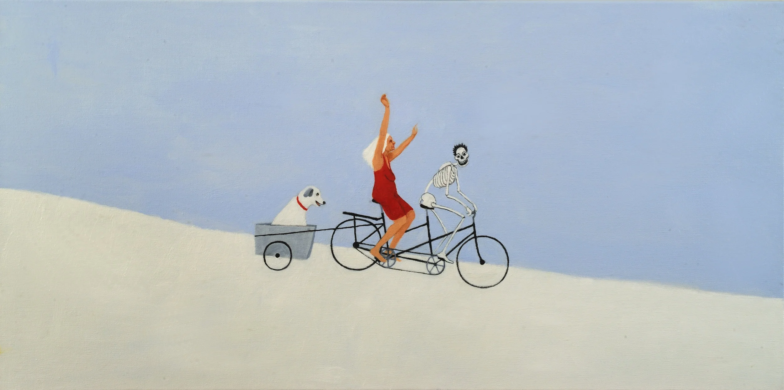 Cycle of Life: Winter Oil on canvas 15” x 30”