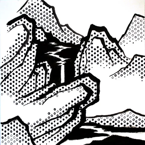 Loneliness Acrylic and Sharpies on paper 12” x 12” Click image to enlarge ⦿ Inquire