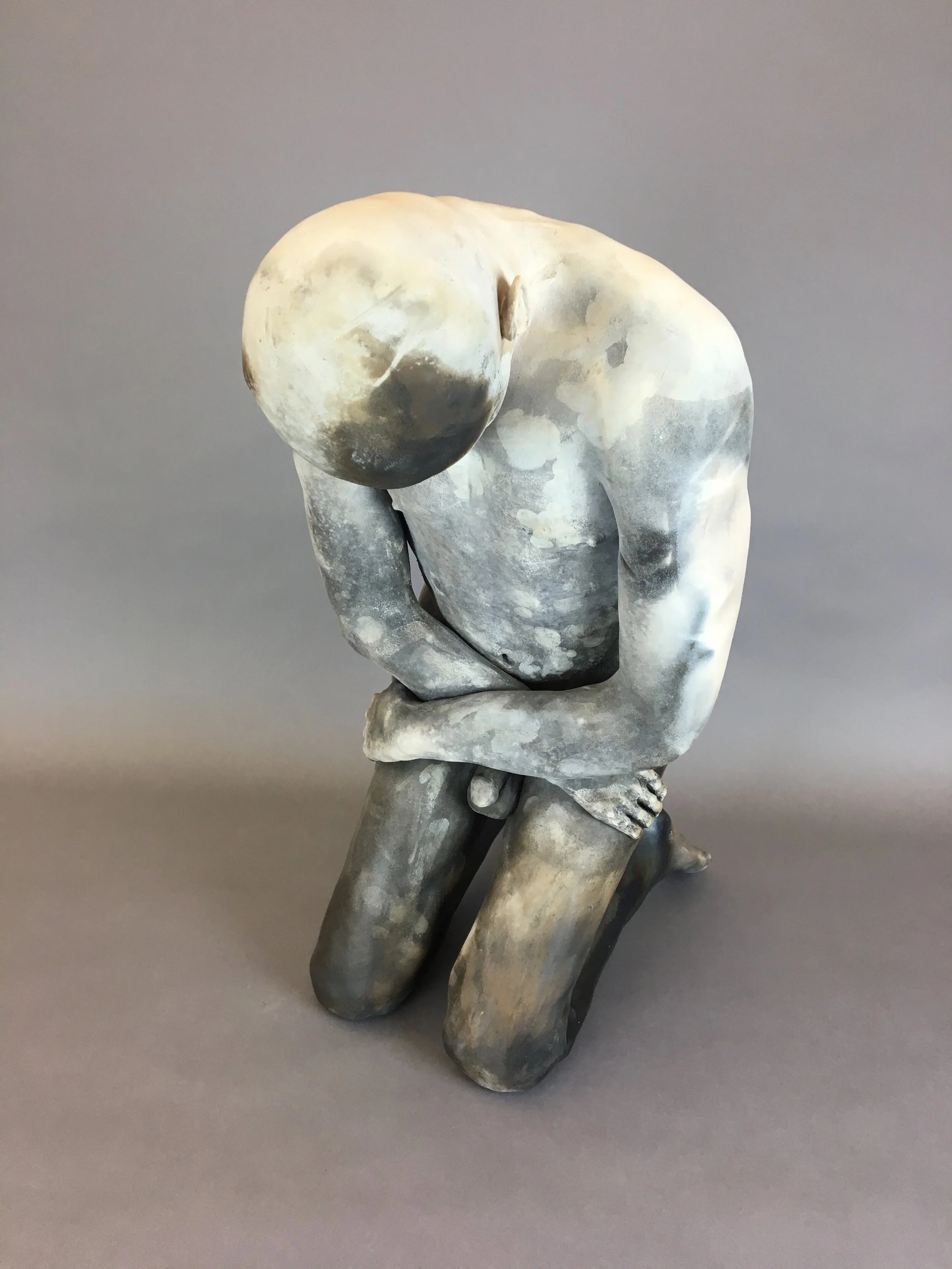 Between Incarnations Pit-fired ceramic 22” x 12” x 19” $3000 Click image to enlarge ⦿ Inquire