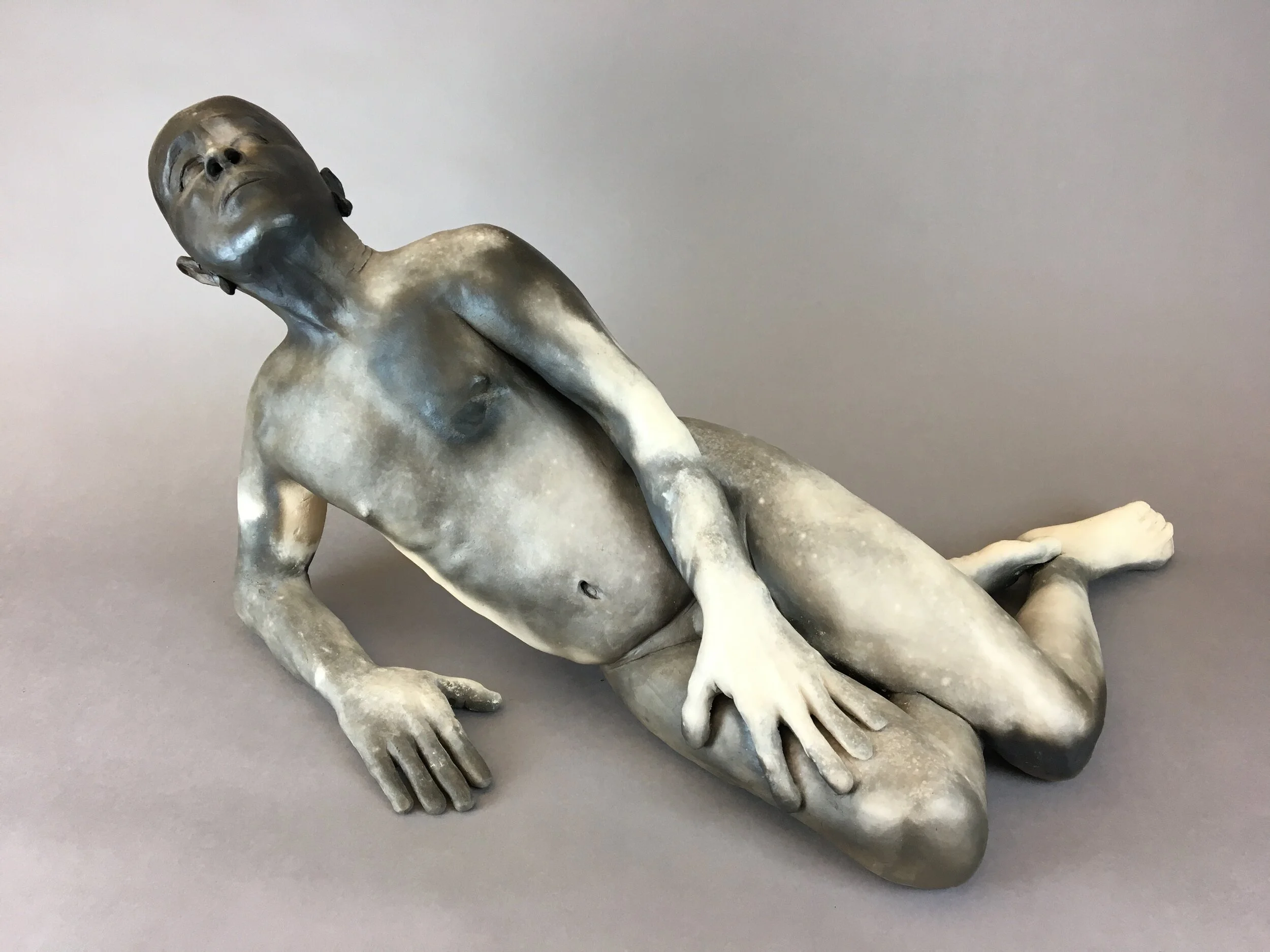 Thirst Pit-fired ceramic 14” x 28” x 15” $3500 Click image to enlarge ⦿ Inquire