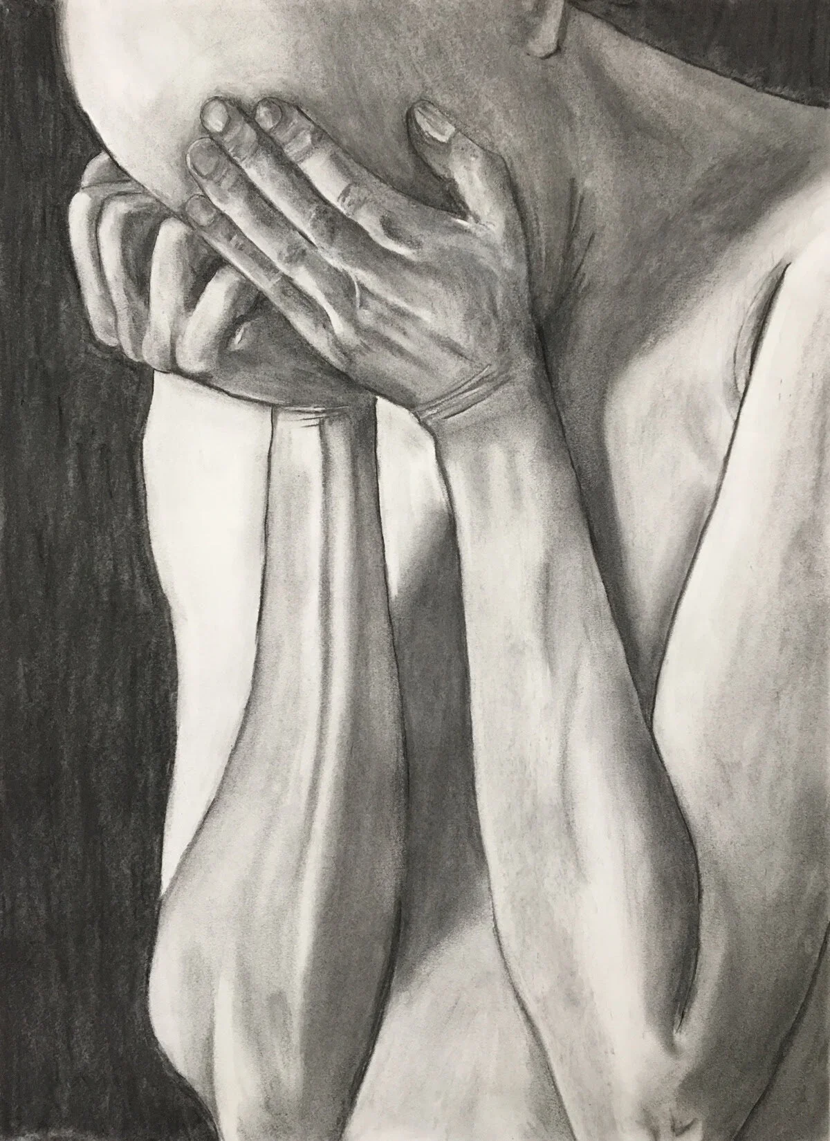 Drawing After “All in a Day - Remorse” Charcoal on paper 18” x 24” (framed) $400 Click image to enlarge ⦿ Inquire