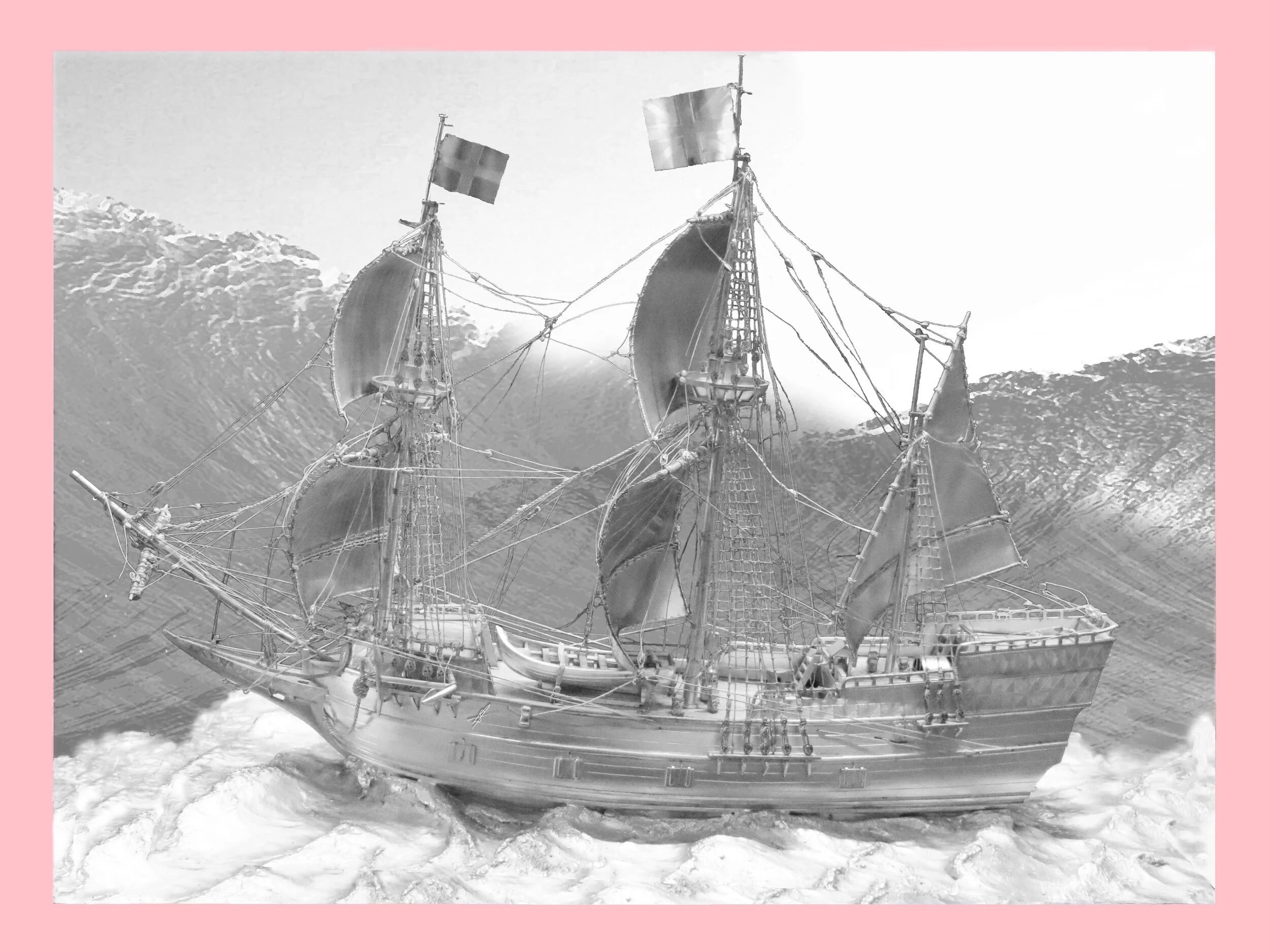 Rhodium 45 Direct Impression Print on Aluminum 18” x 24” Click image to enlarge ⦿ Inquire