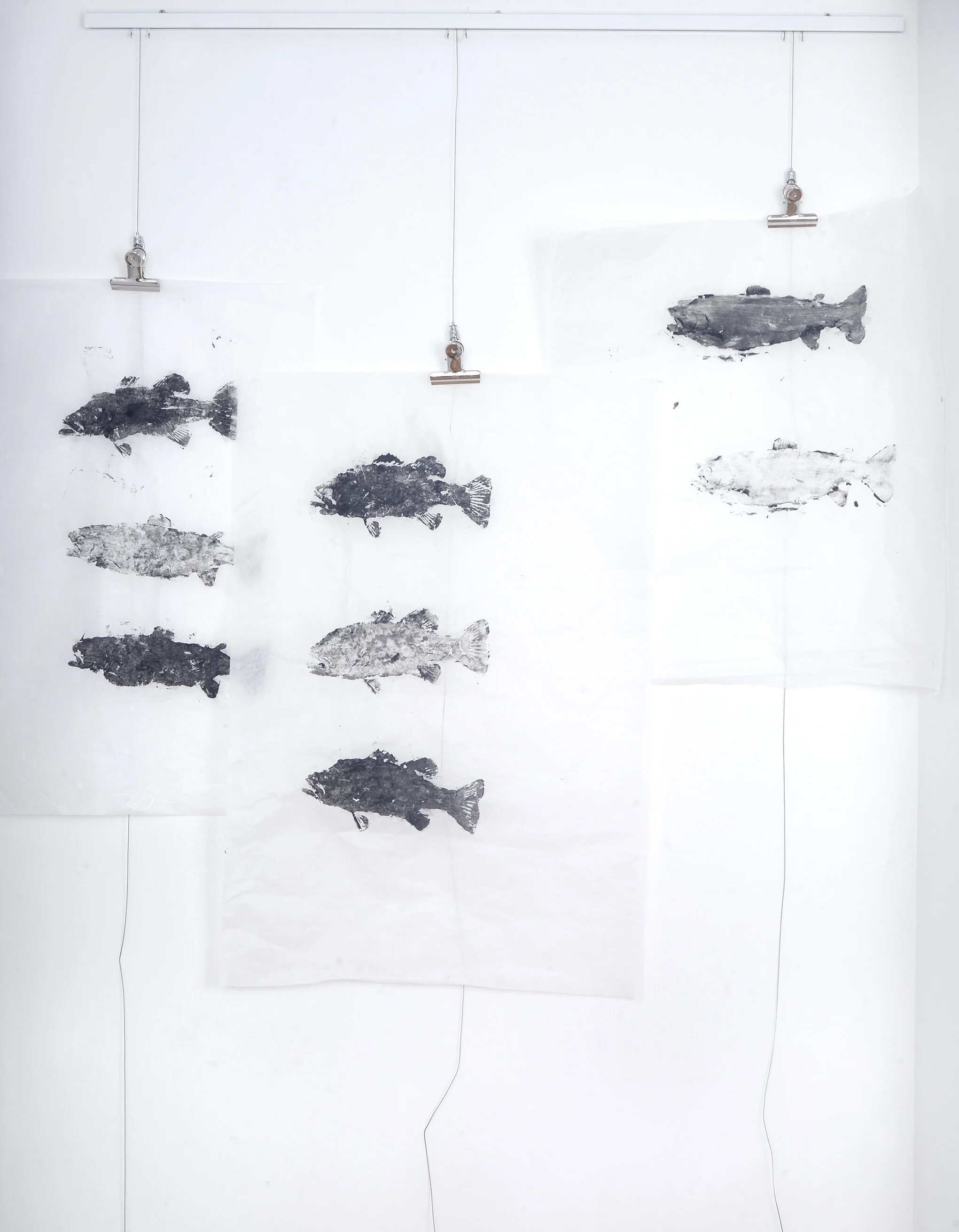 School I, II, &amp; III Ink on rice paper Click image to enlarge ⦿ Inquire