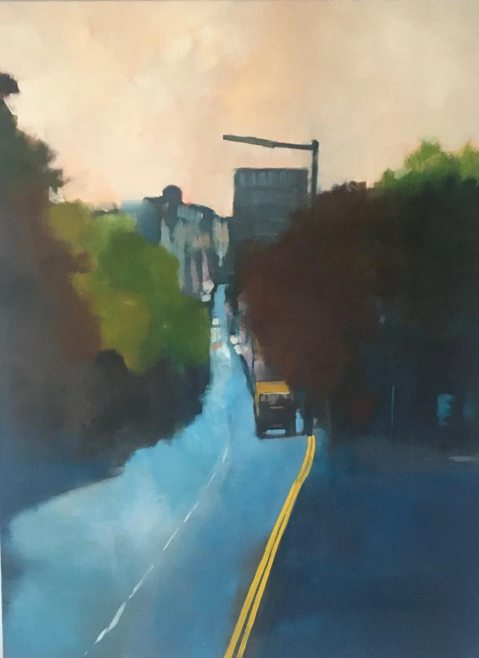 Streetscene Jane Kell Oil on canvas Click image to enlarge ⦿ Inquire