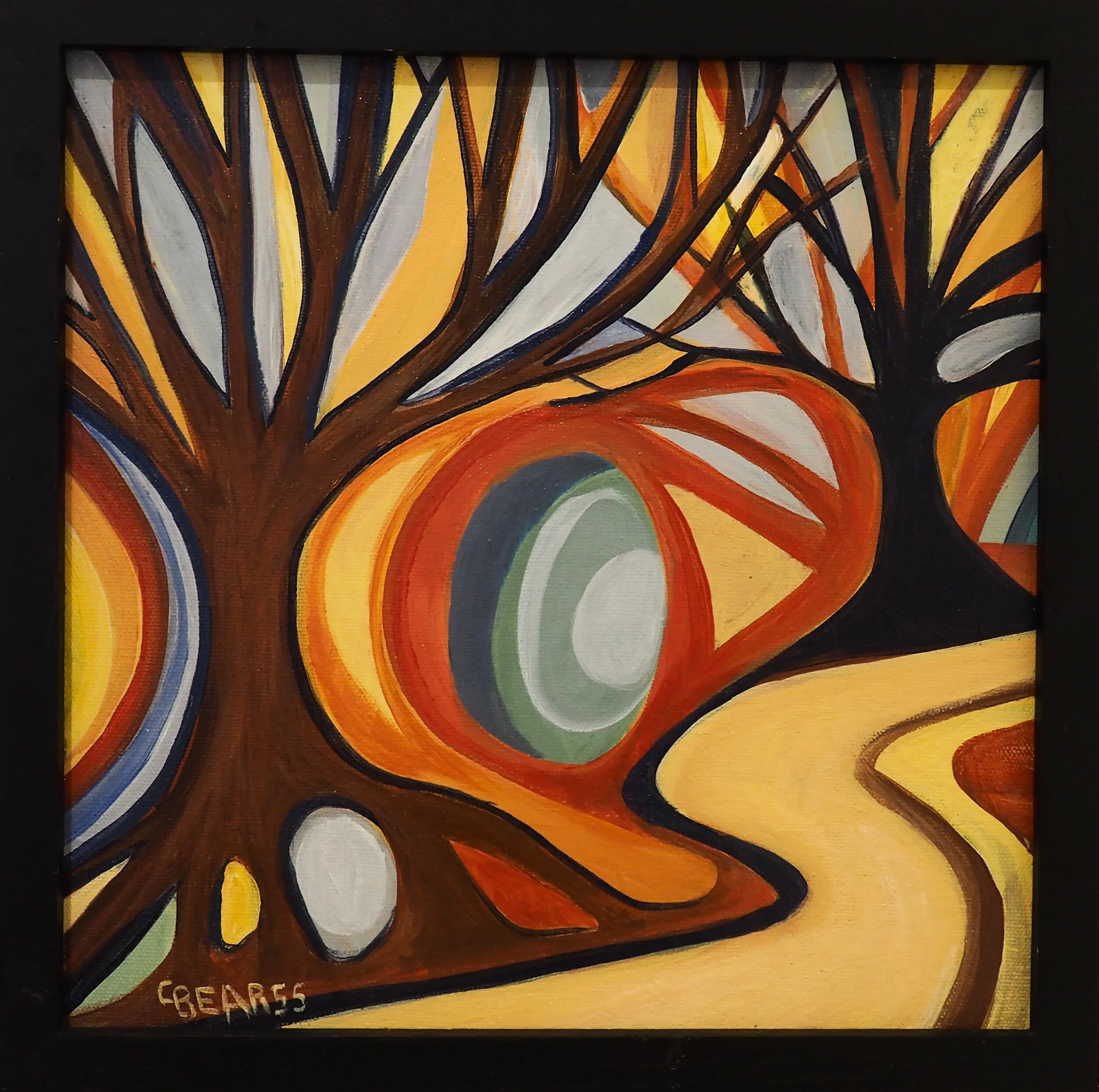 Branches Cheryl Bearss Acrylic on Canvas 12 x 12 in. Click image to enlarge ⦿ Inquire