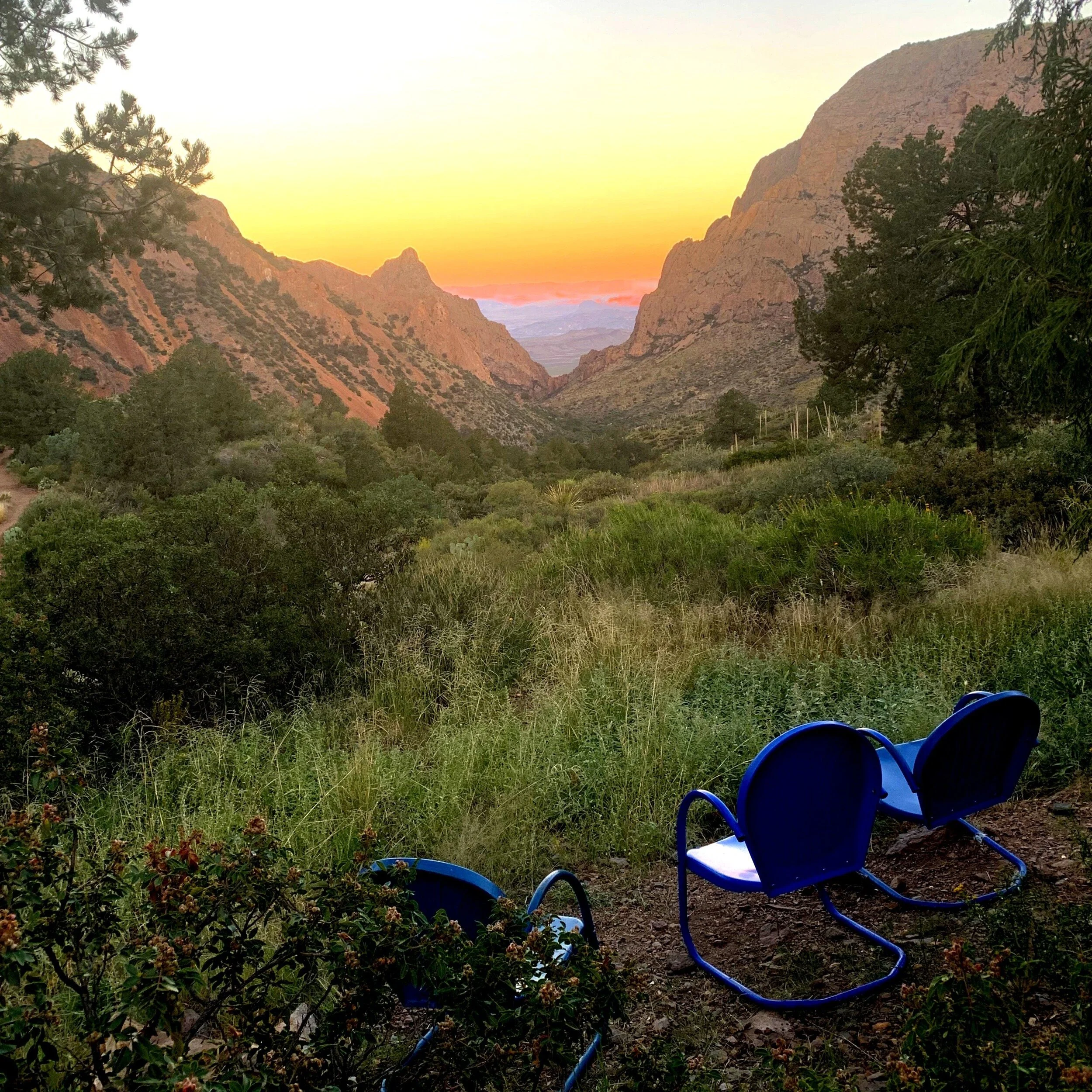 Sunrise, Big Bend National Park, Texas Susan Raines Archival Photograph Approx. 11 x 11 in. Click image to enlarge ⦿ Inquire