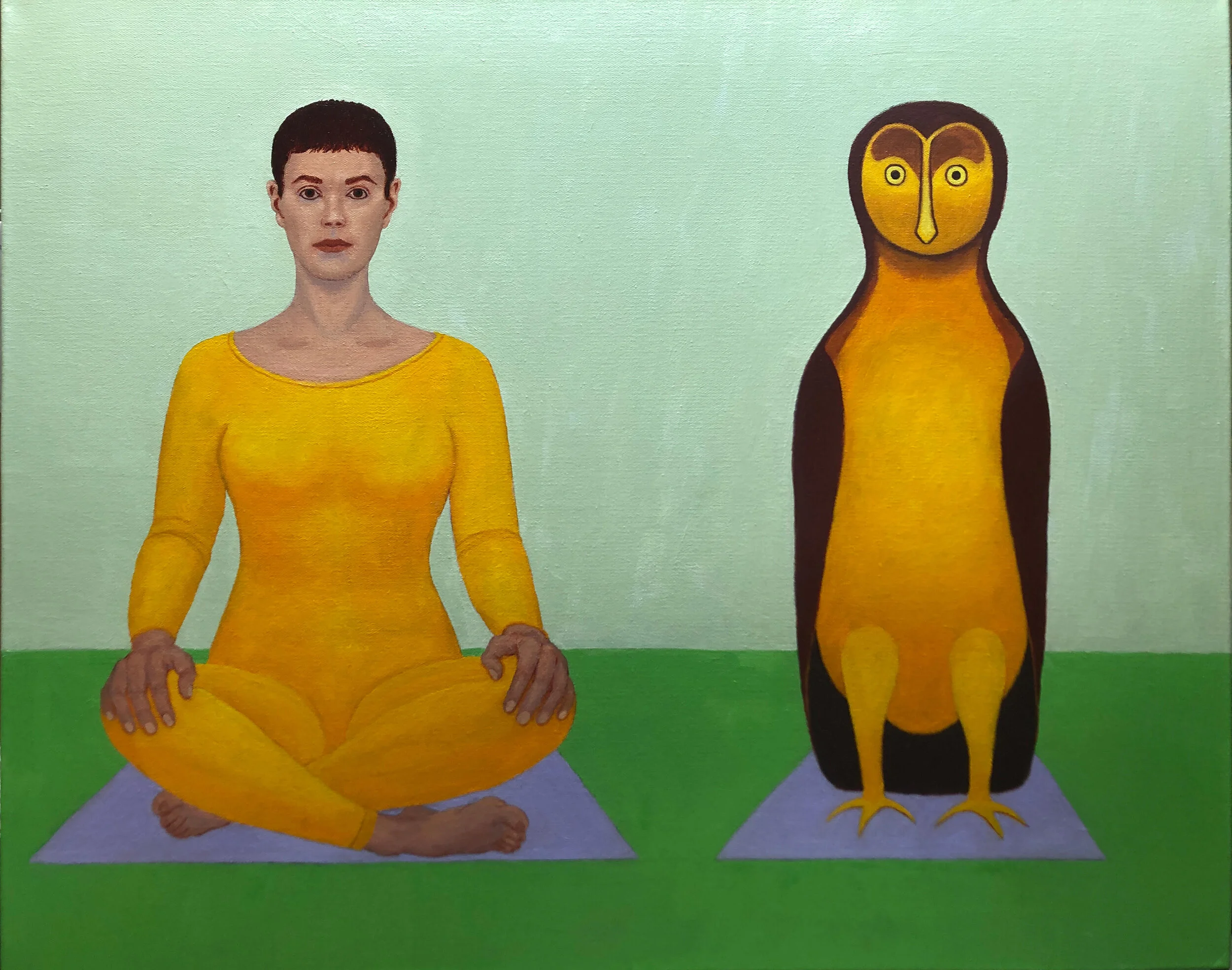 Wise Calm Miriam Keeler Oil on Canvas 30 x 24 in. Click image to enlarge ⦿ Inquire