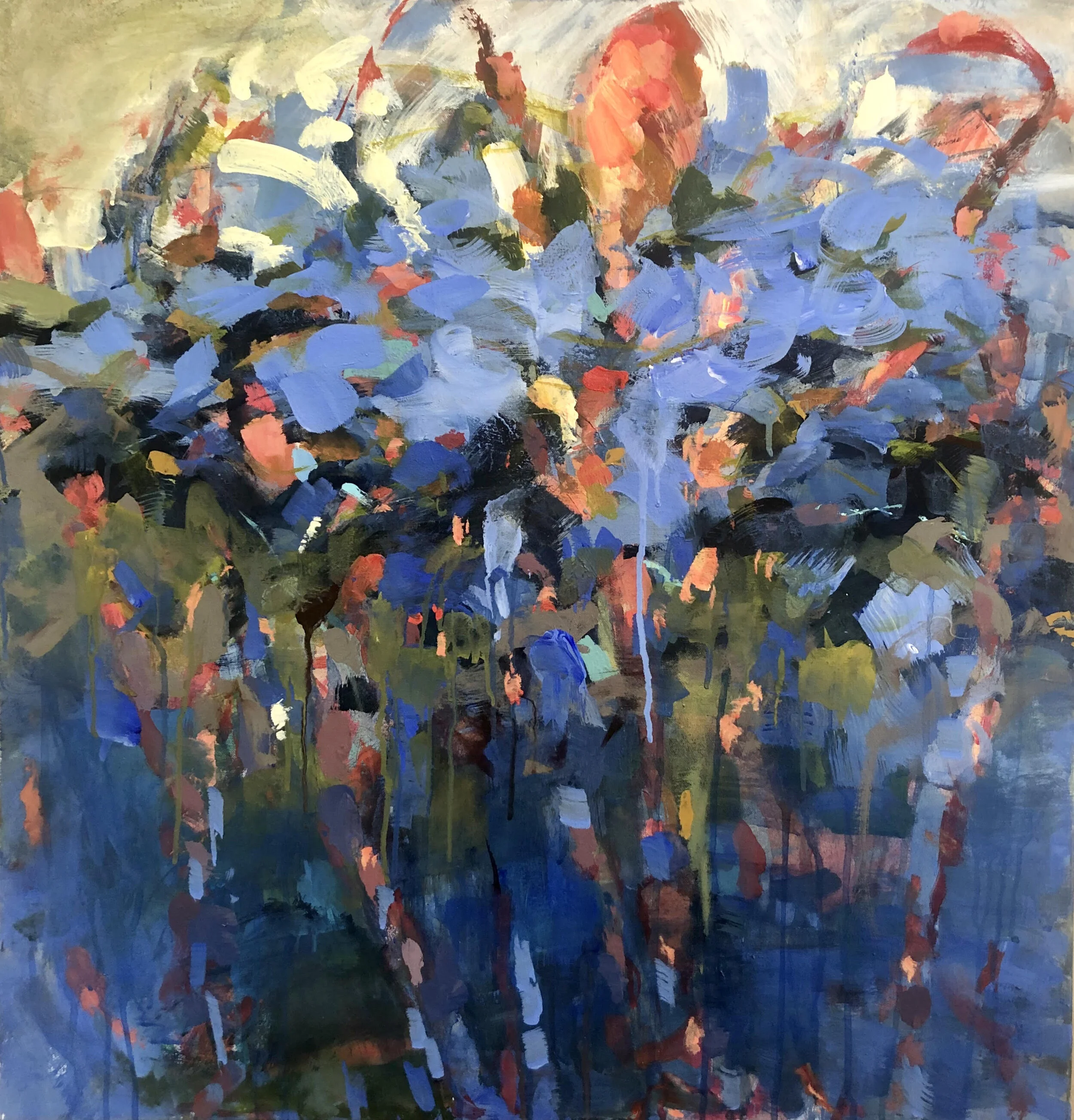 Octopus Carol Rubin Oil on canvas 28 x 29 in. Click image to enlarge ⦿ Inquire