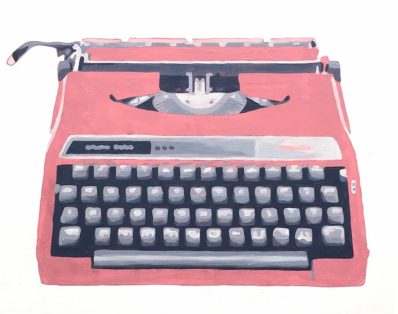 Nine to Five, Rose Tara Barr Oil on Canvas 12 x 12 in. Click image to enlarge ⦿ Inquire