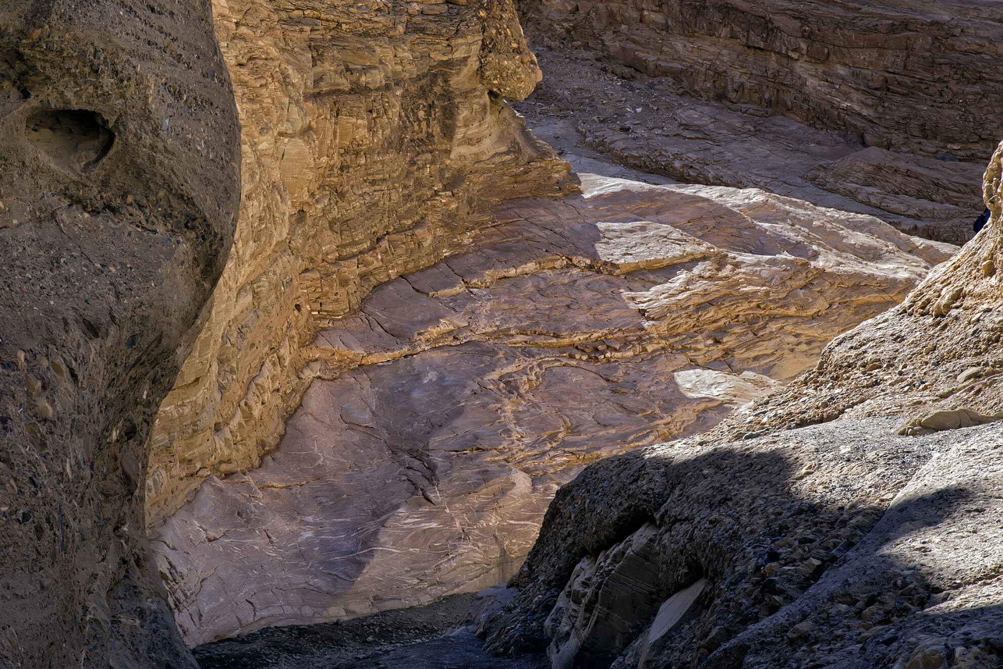 Mosaic Canyon, Death Valley, California Gary Anthes Archival print 16 x 24 in. No. 1 in signed edition of six prints Click image to enlarge ⦿ Inquire