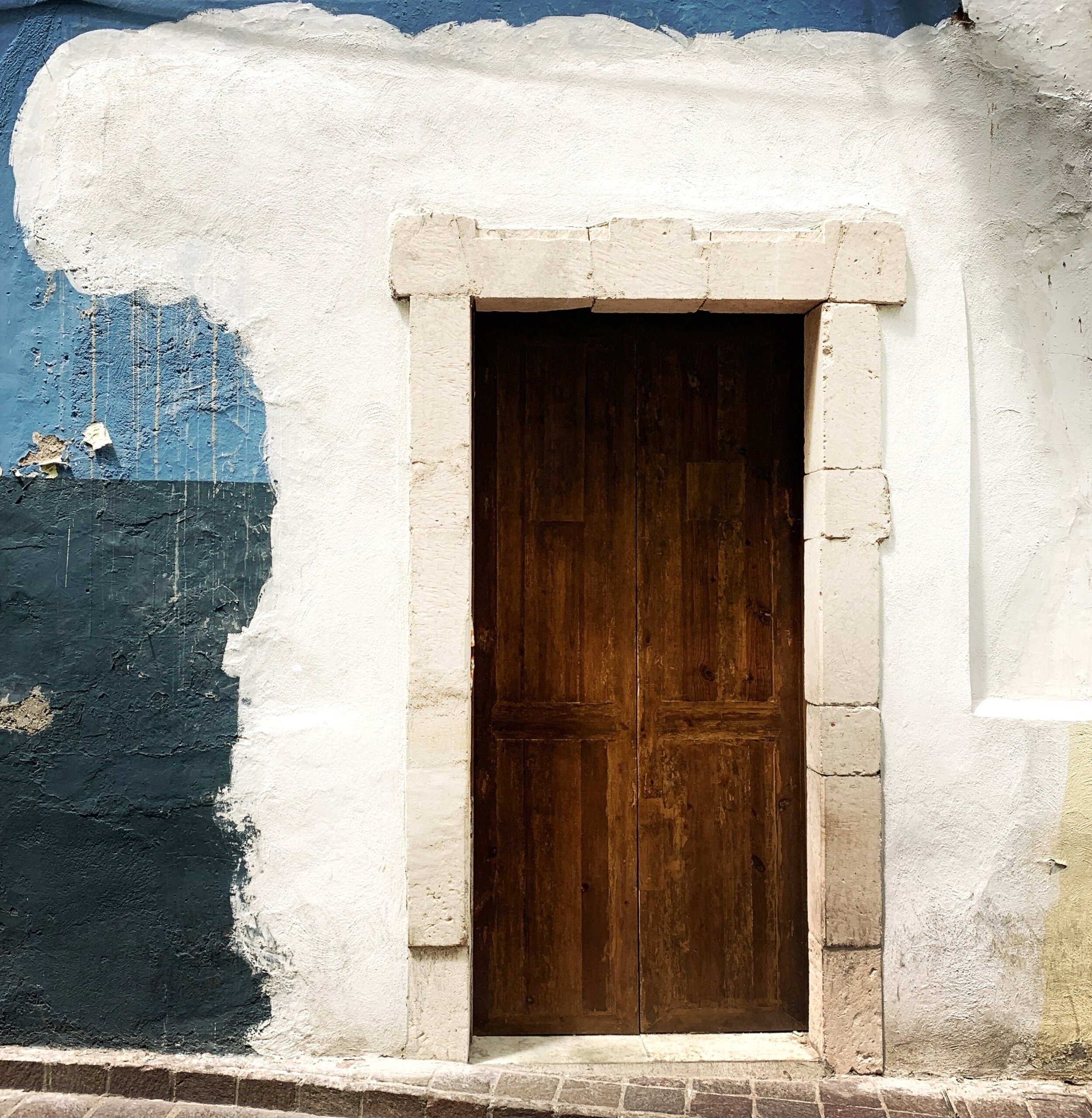 Susan Raines "Door in a Cloud, Guanajuato, Mexico" Archival Photograph Image Size - 11 x 11 inches Framed Size - 20 x 21 Click image to enlarge ⦿ Inquire