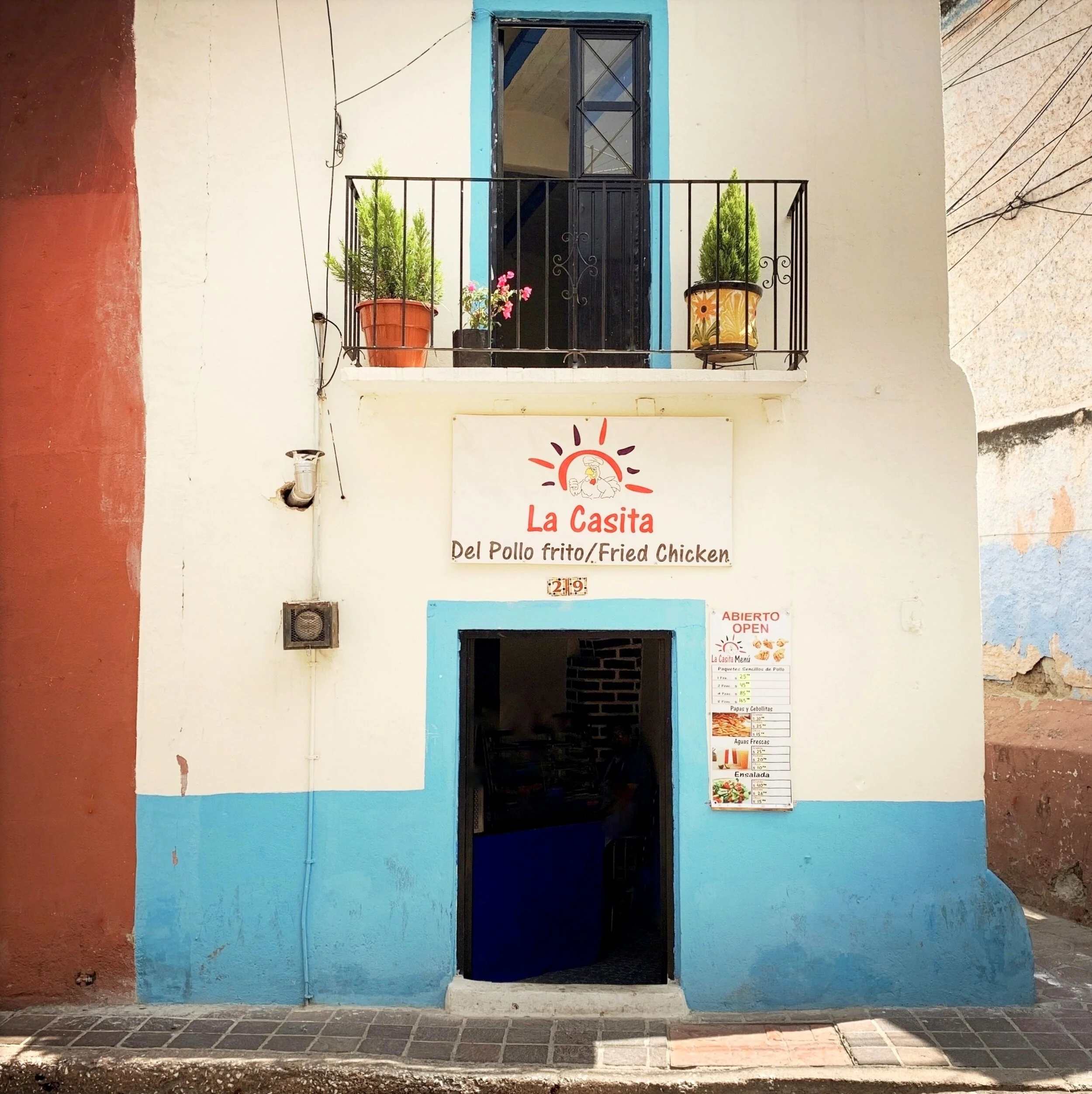 Susan Raines "La Casita, Guanajuato, Mexico" Archival Photograph Image Size - 11 x 11 inches Framed Size - 20 x 21 inches Click image to enlarge ⦿ Inquire