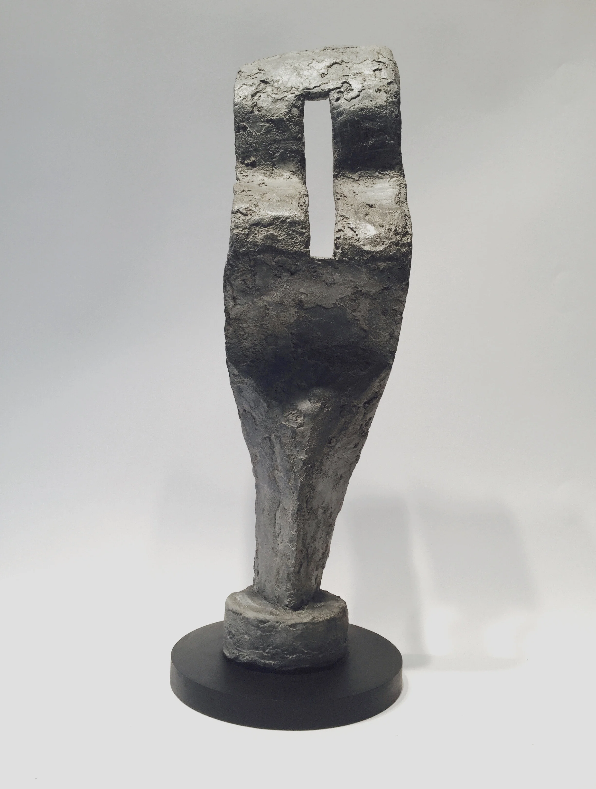 With the Flow Trish Palasik Concrete 21"h x 7"w x 7"d Click image to enlarge ⦿ Inquire