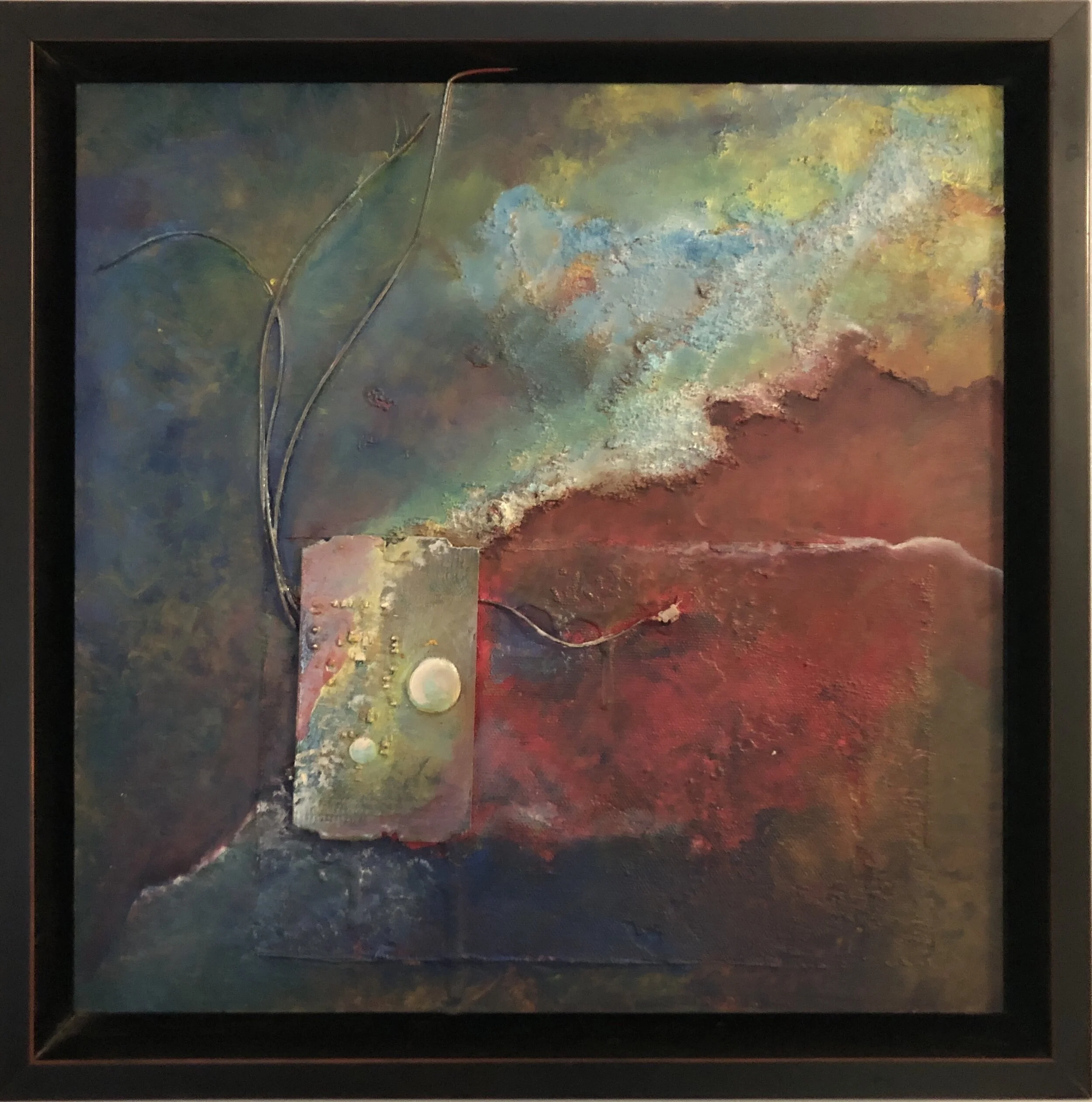 New Technologies Carolee Jakes Mixed Media 12 x 12 in. Click image to enlarge ⦿ Inquire