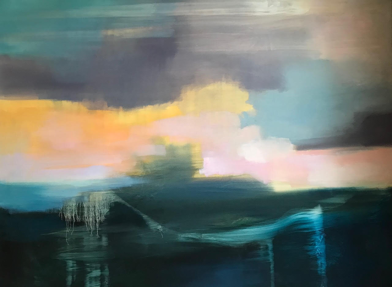 Nocturne Jane Kell Oil on Canvas 48 x 36 in. Click image to enlarge ⦿ Inquire