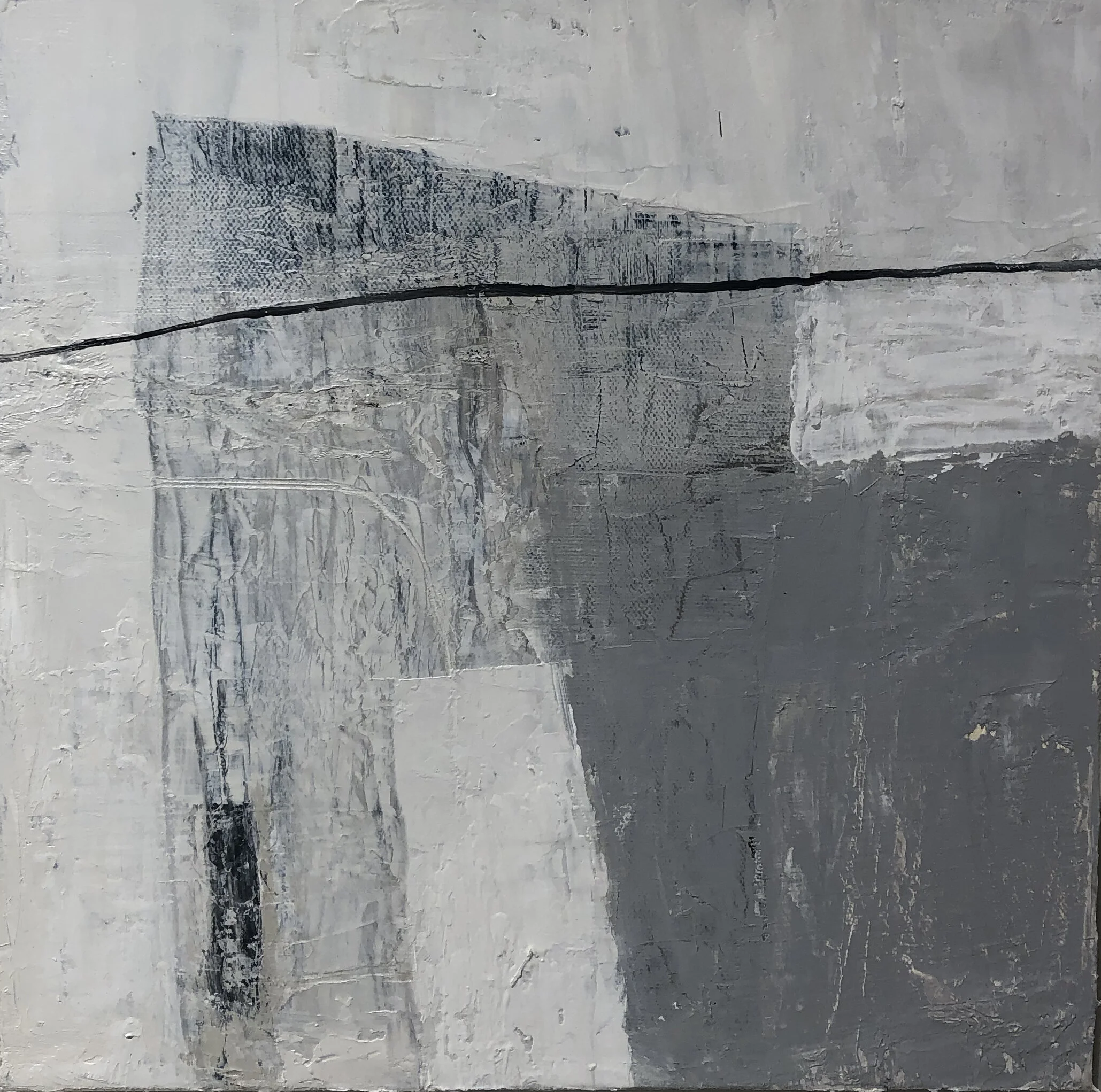 Wired Joyce McCarten Oil on canvas 12 x 12 in. Click image to enlarge ⦿ Inquire