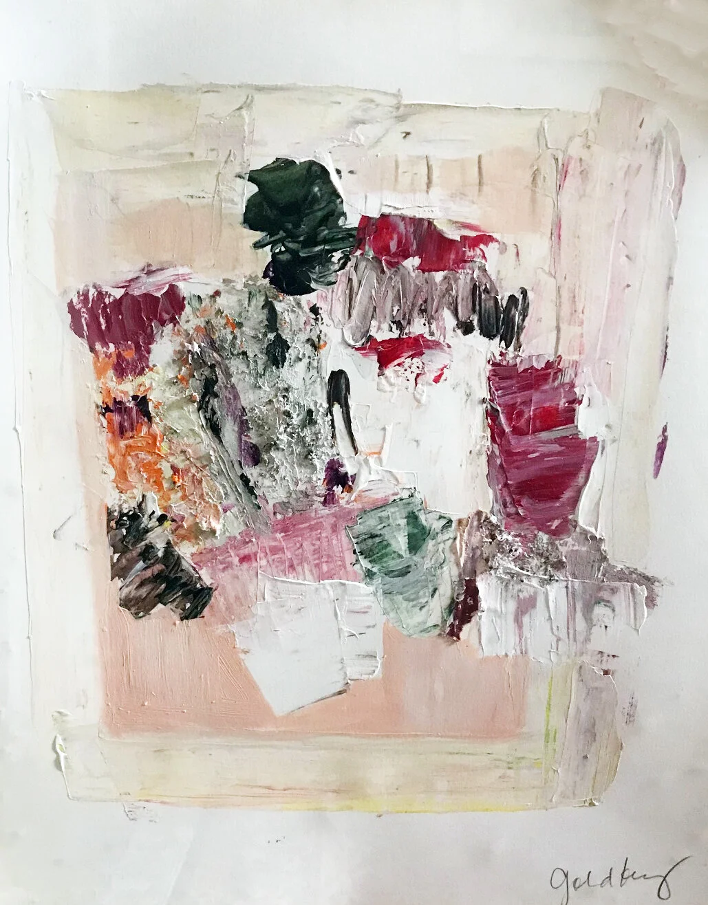 Variations I Suzanne Goldberg Mixed media on paper 19 x 22 in. Click image to enlarge ⦿ Inquire