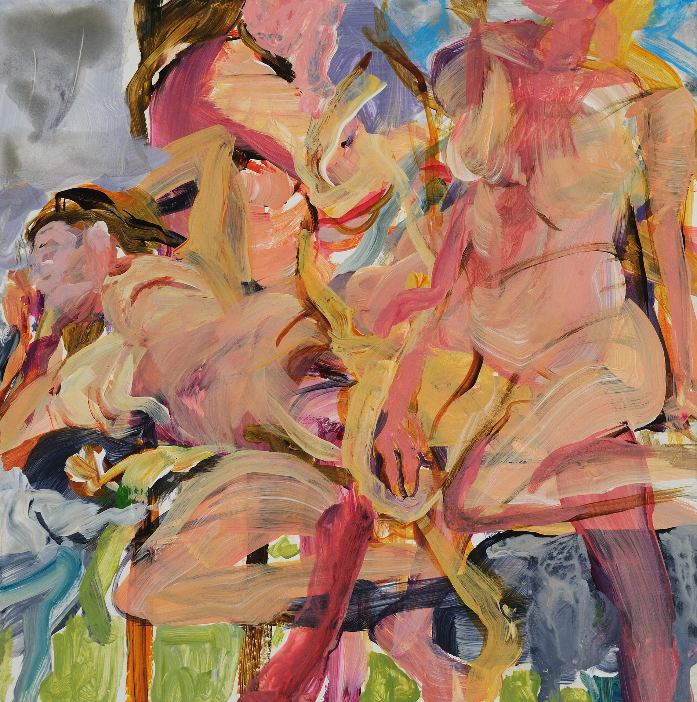 Chatty Chelsea Sally Kauffman Acrylic on board 8 x 8 in. Click image to enlarge ⦿ Inquire