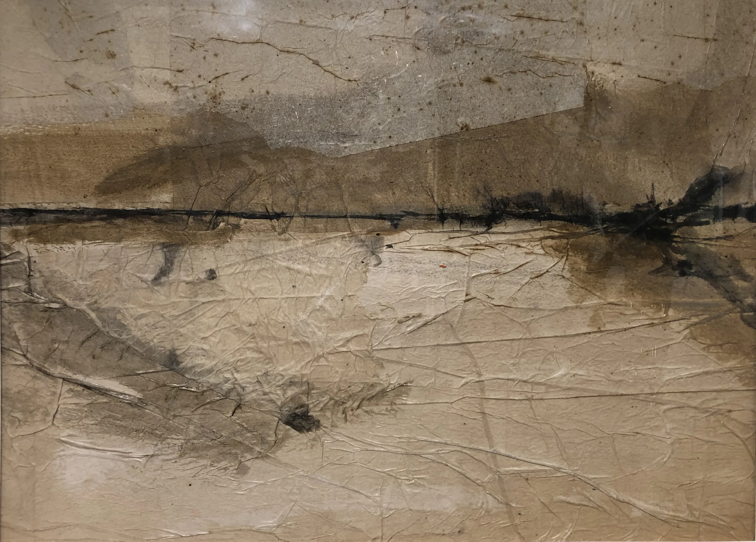 Untitled #4 Jennie Lea Knight Tissue, Ink, Collage on Board 19 x 25 in. Click image to enlarge ⦿ Inquire