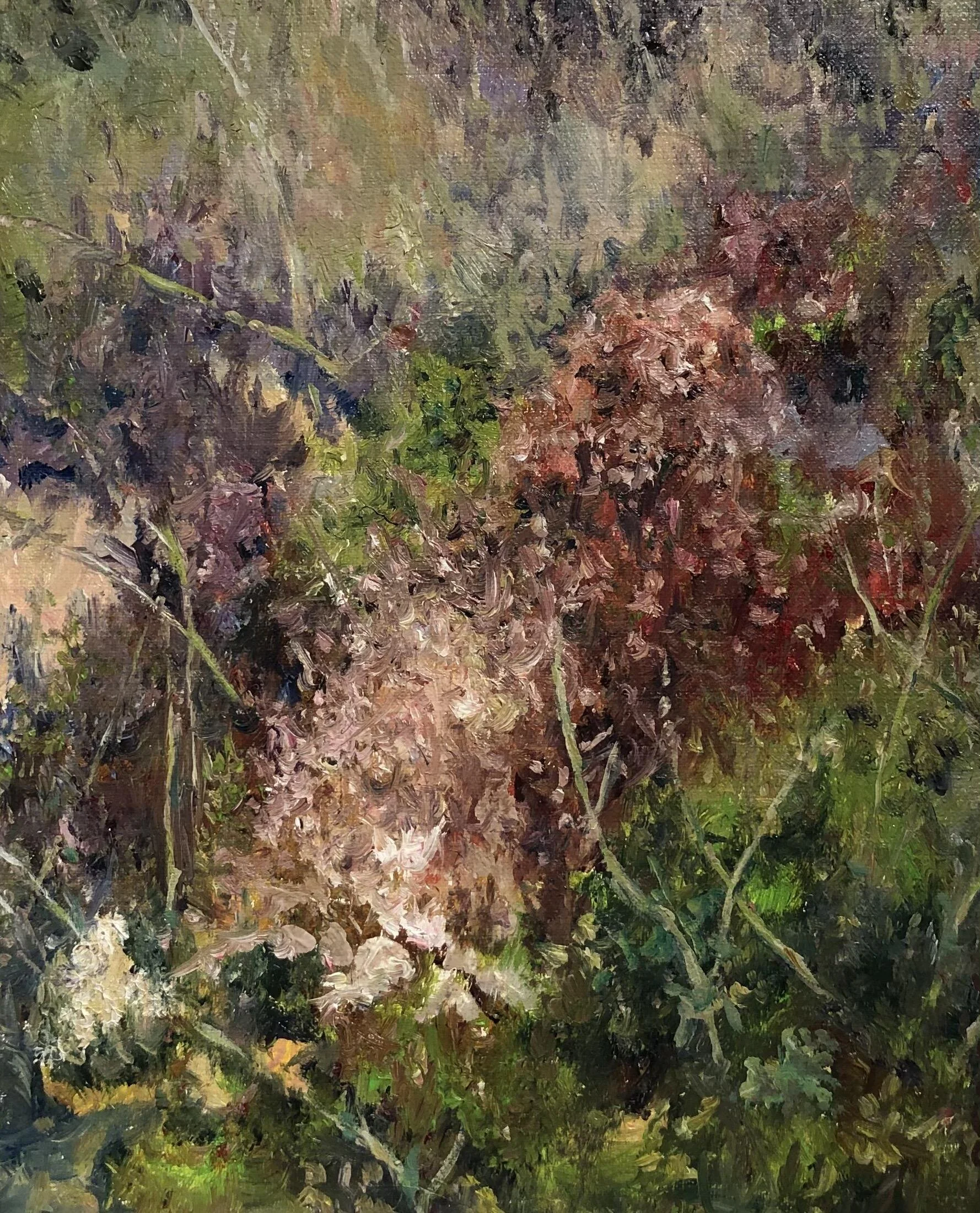 Forest Floor III Cheryl Ann Bearss Oil on canvas 8 x 10 in. Click image to enlarge ⦿ Inquire