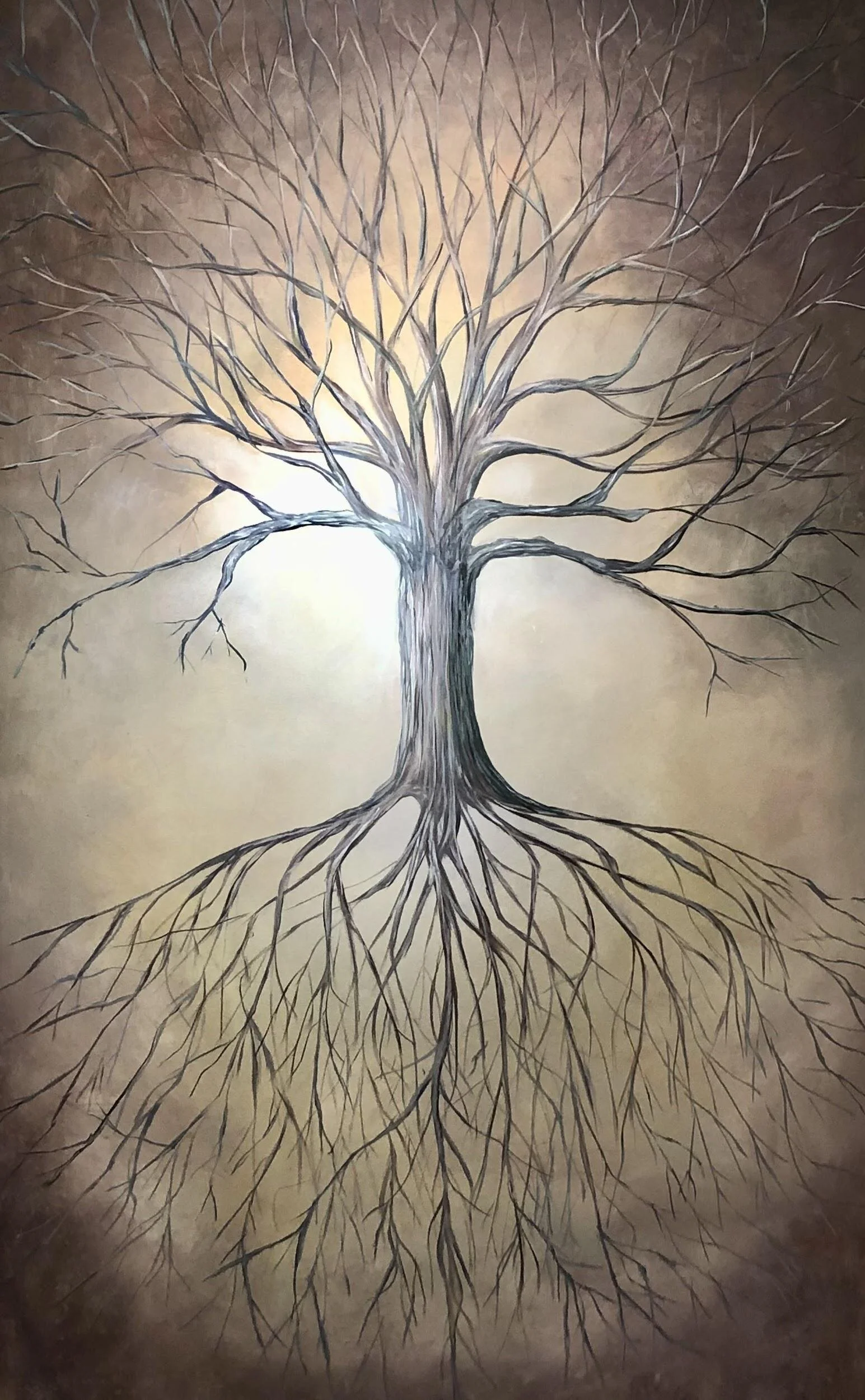 Soliloquy Cheryl Ann Bearss Oil on canvas 60 x 30 in. Click image to enlarge ⦿ Inquire