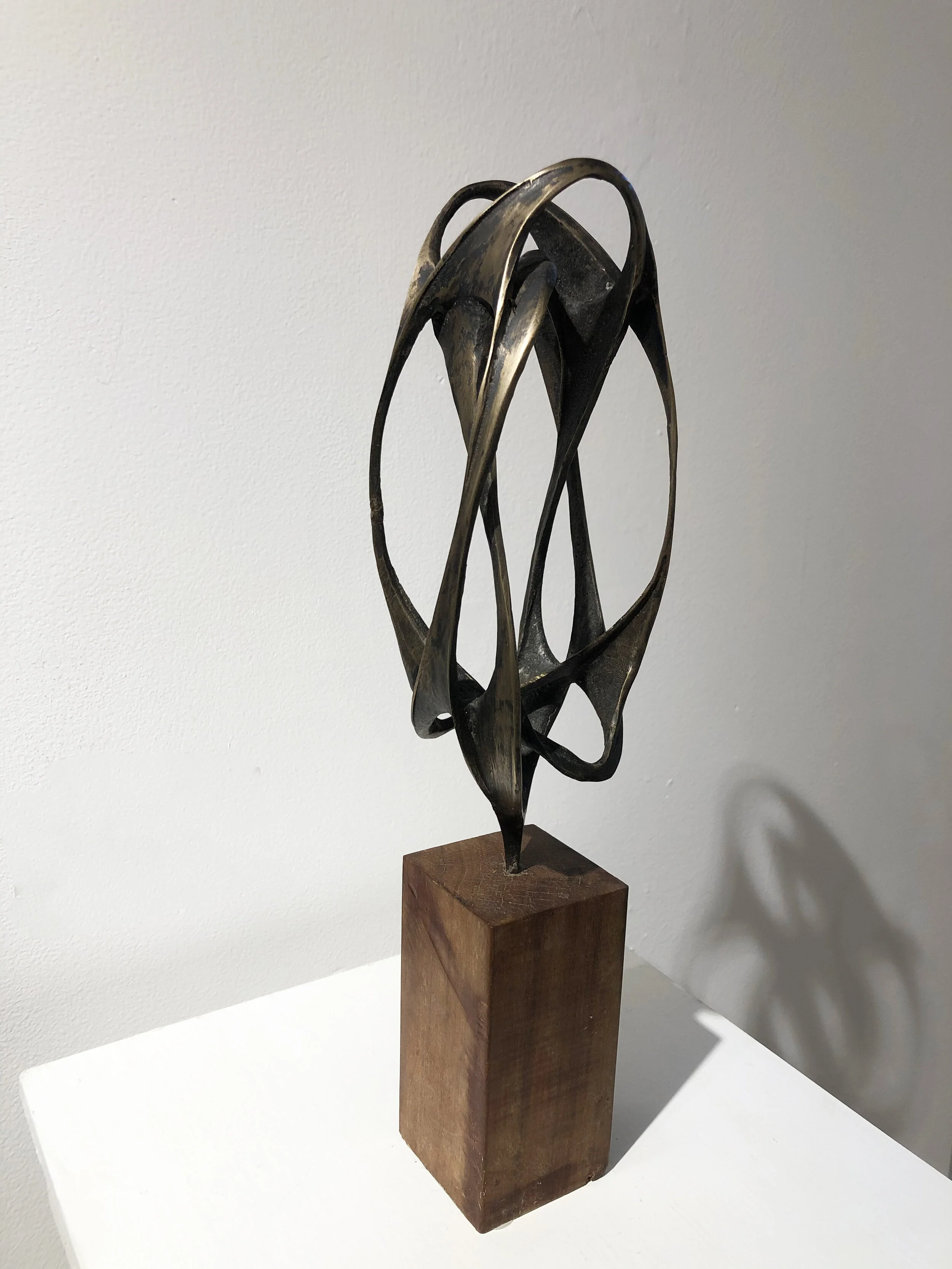 The Egg 2 Davide Prete 2015 Bronze&nbsp; 3 x 3 x 12 in. Click image to enlarge ⦿ Inquire