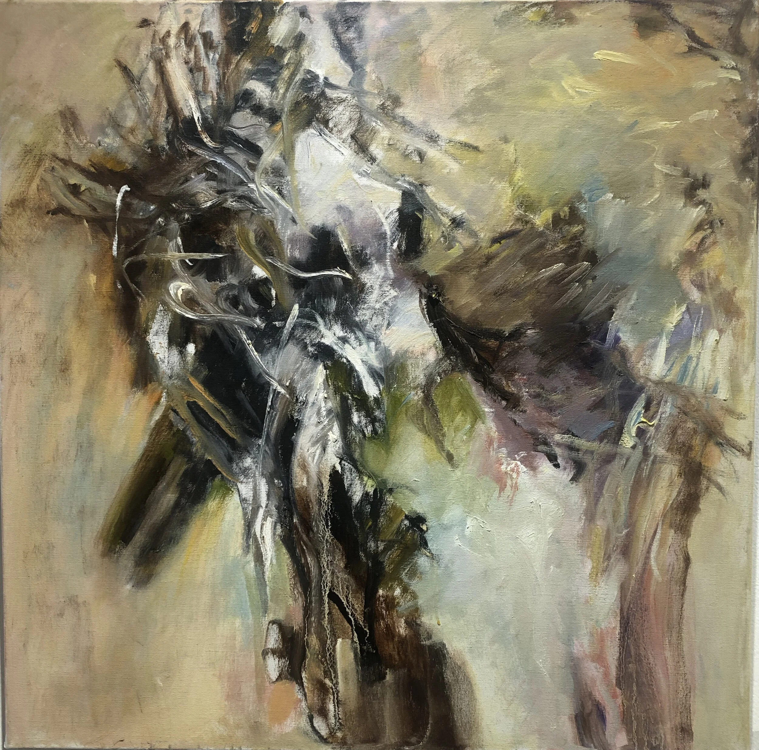 After Zao Wu Ki XII Suzanne Goldberg Oil on Canvas Click image to enlarge ⦿ Inquire
