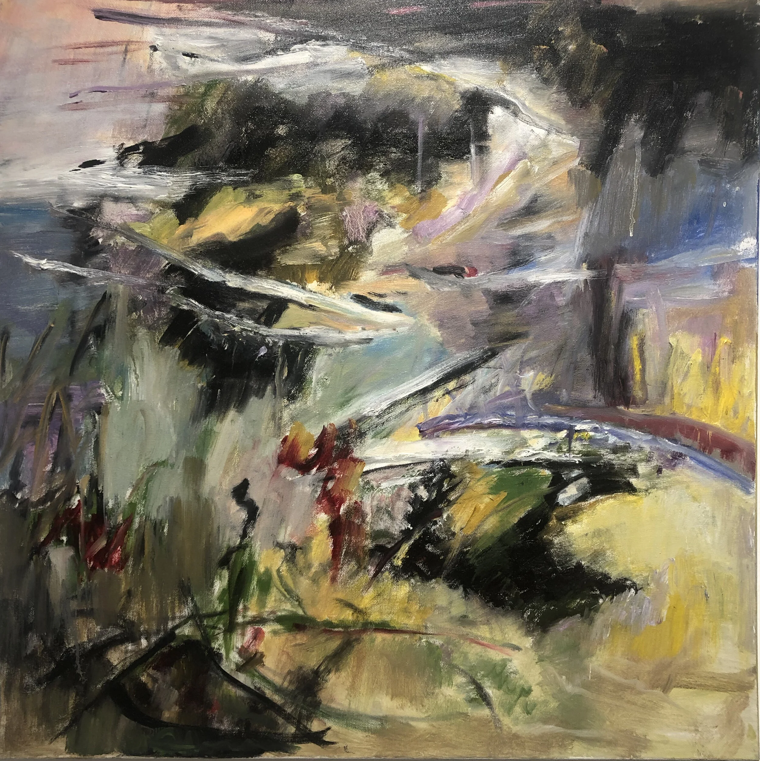 After Zao Wu Ki XIV Suzanne Goldberg Oil on Canvas Click image to enlarge ⦿ Inquire