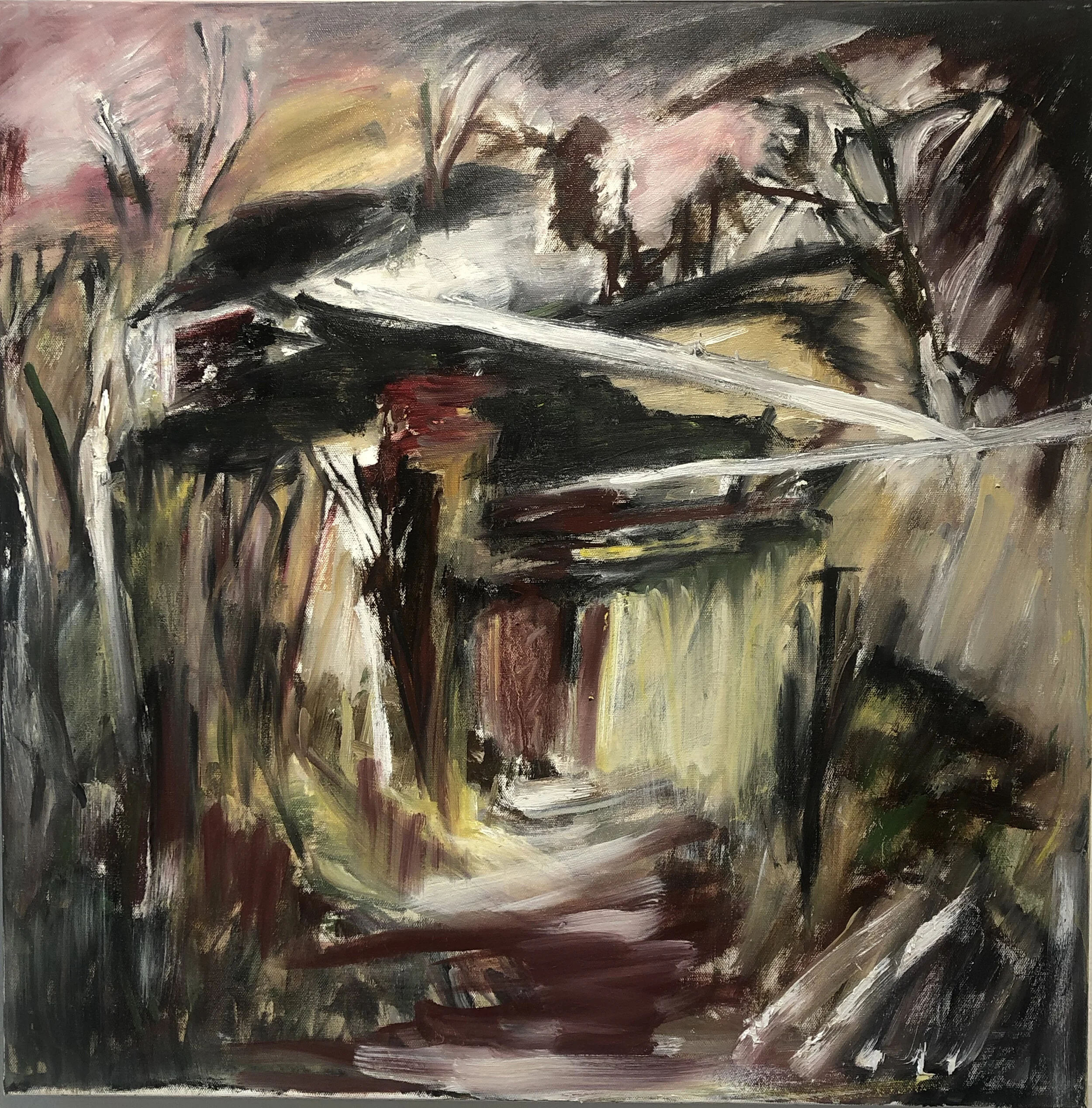 After Zao Wu Ki XVIII Suzanne Goldberg Oil on Canvas Click image to enlarge ⦿ Inquire