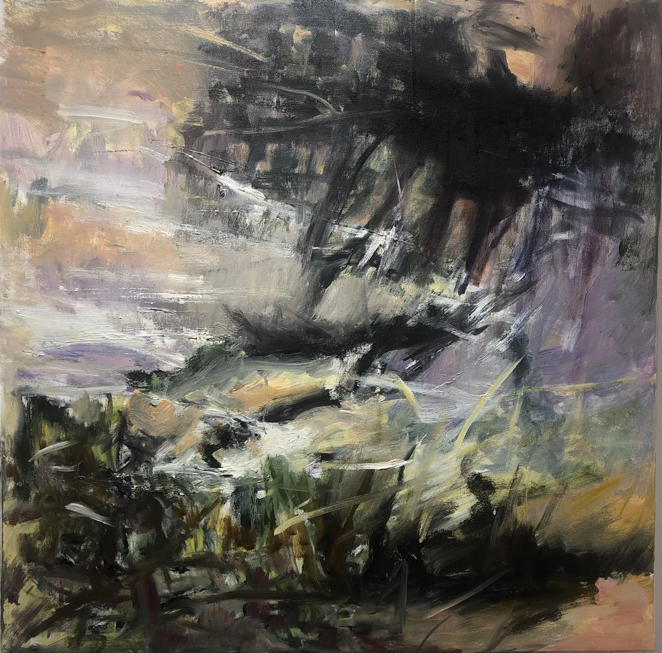 After Zao Wu Ki XIX Suzanne Goldberg Oil on Canvas Click image to enlarge ⦿ Inquire