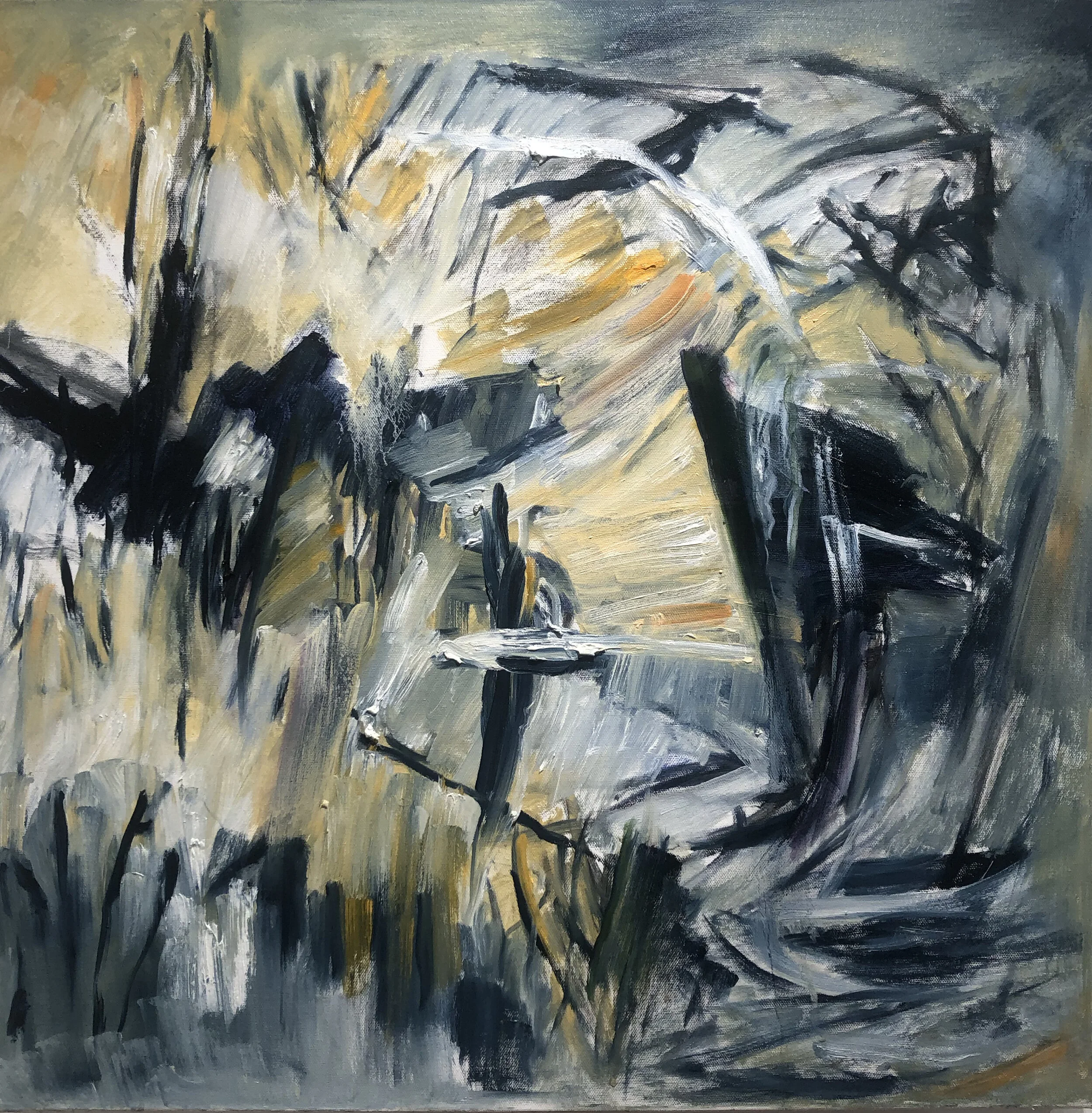 After Zao Wu Ki XX Suzanne Goldberg Oil on Canvas Click image to enlarge ⦿ Inquire