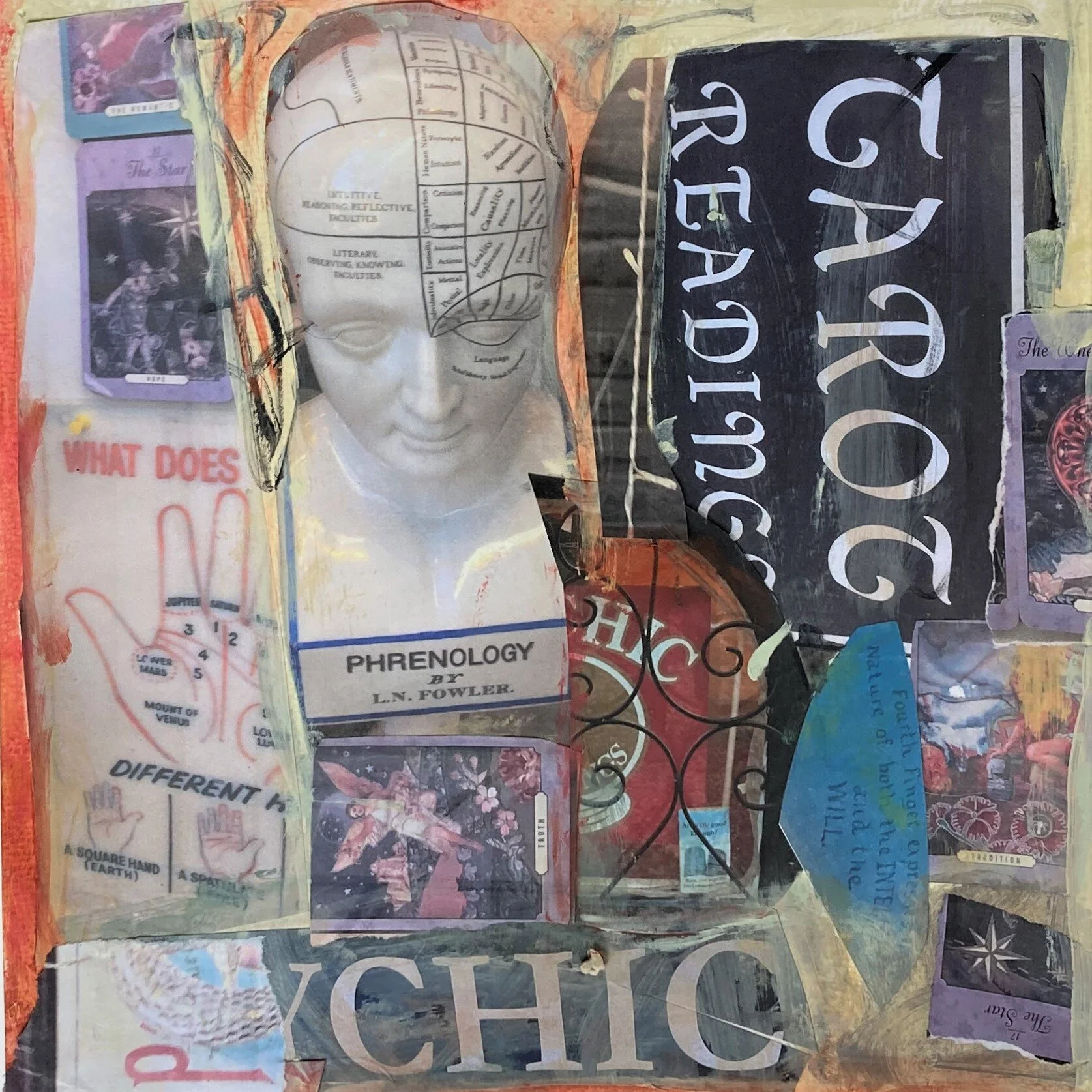 It’s in the Cards, #2 Pam Frederick Photo-collage on paper Click image to enlarge ⦿ Inquire