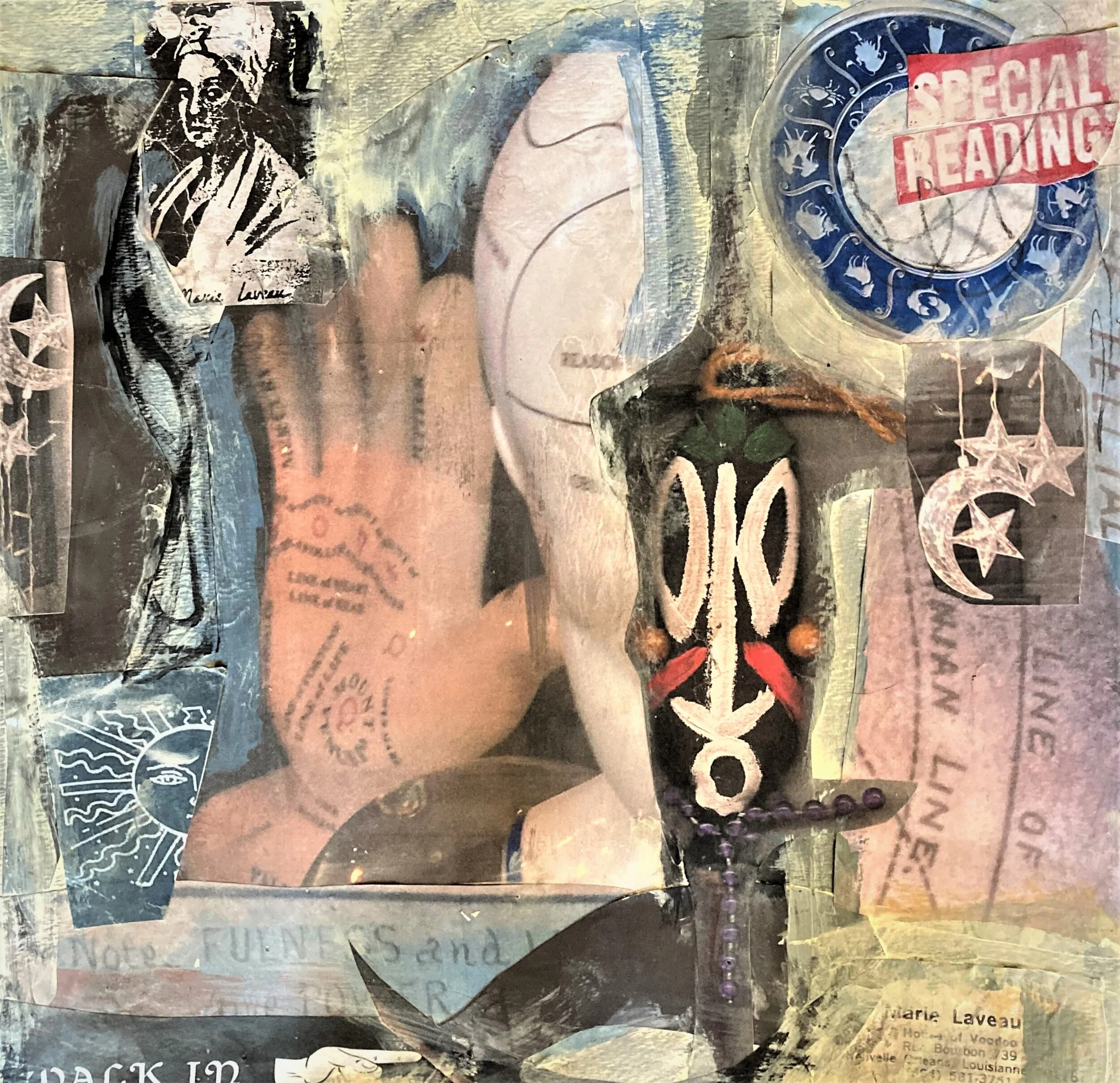 It’s in the Cards, #3 Pam Frederick Photo-collage on paper Click image to enlarge ⦿ Inquire