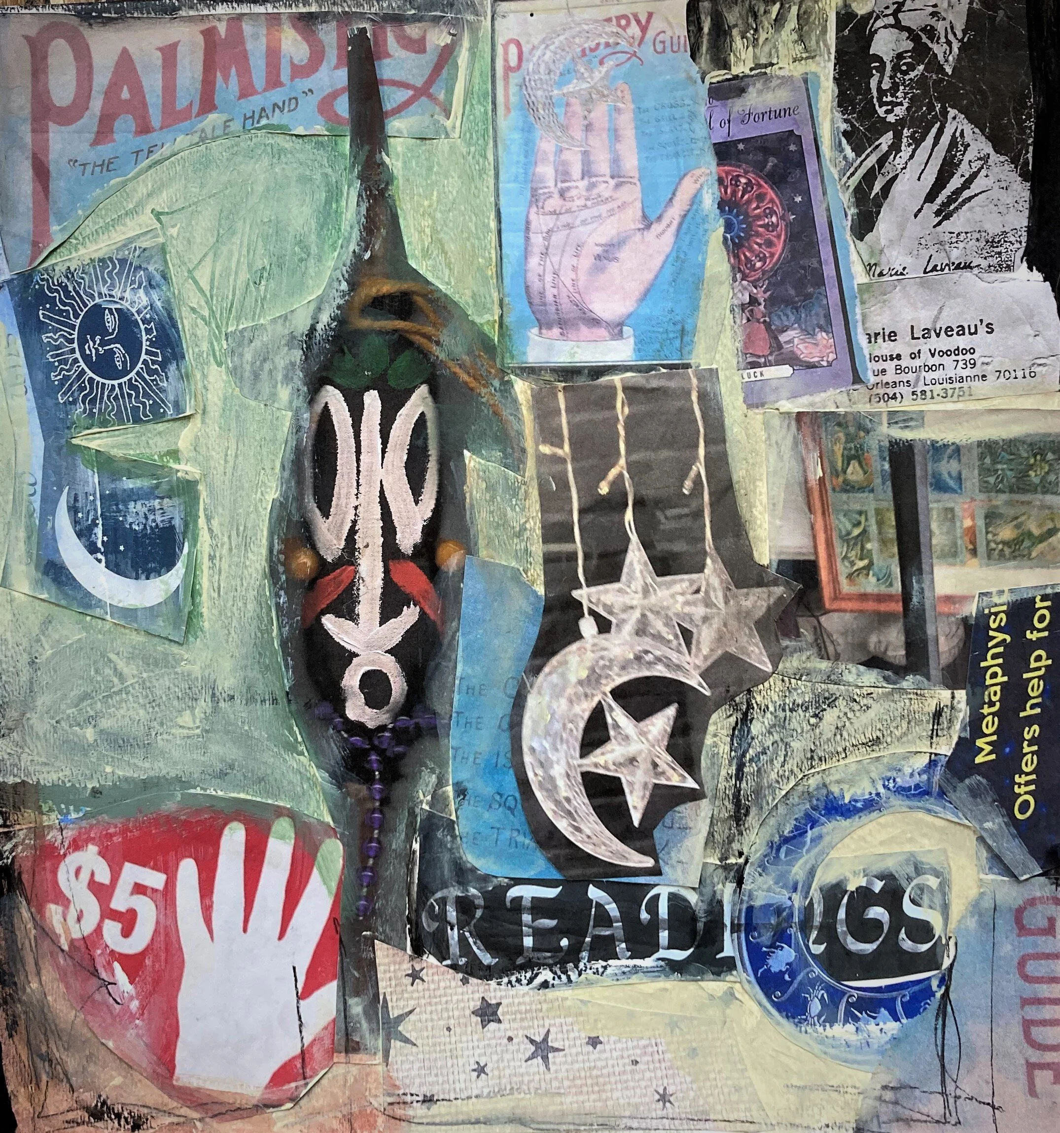 It’s in the Cards, #4 Pam Frederick Photo-collage on paper Click image to enlarge ⦿ Inquire