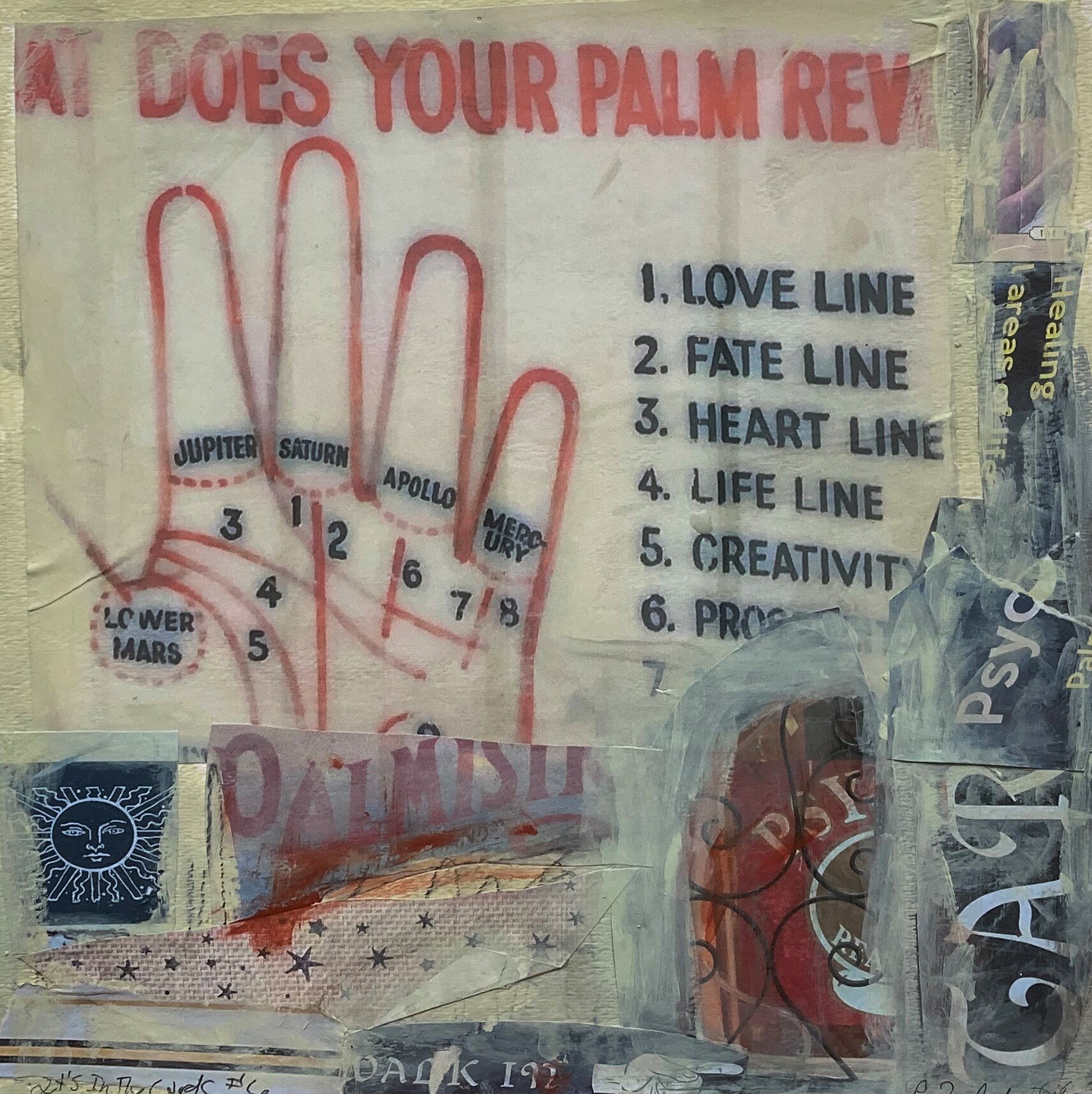 It’s in the Cards, #6 Pam Frederick Photo-collage on paper Click image to enlarge ⦿ Inquire