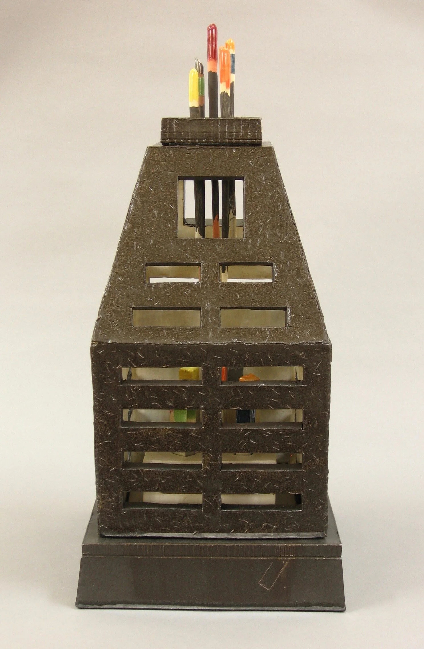Benefits of Isolation William Bowser Ceramic 18 x 8 1/2 x 8 1/2 in. Click image to enlarge ⦿ Inquire
