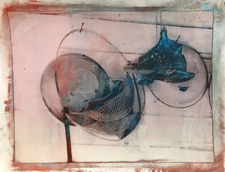 A Well-deserved Rest Carolee Jakes Hand-pulled screenprint with embedded, pigmented wax Click image to enlarge ⦿ Inquire