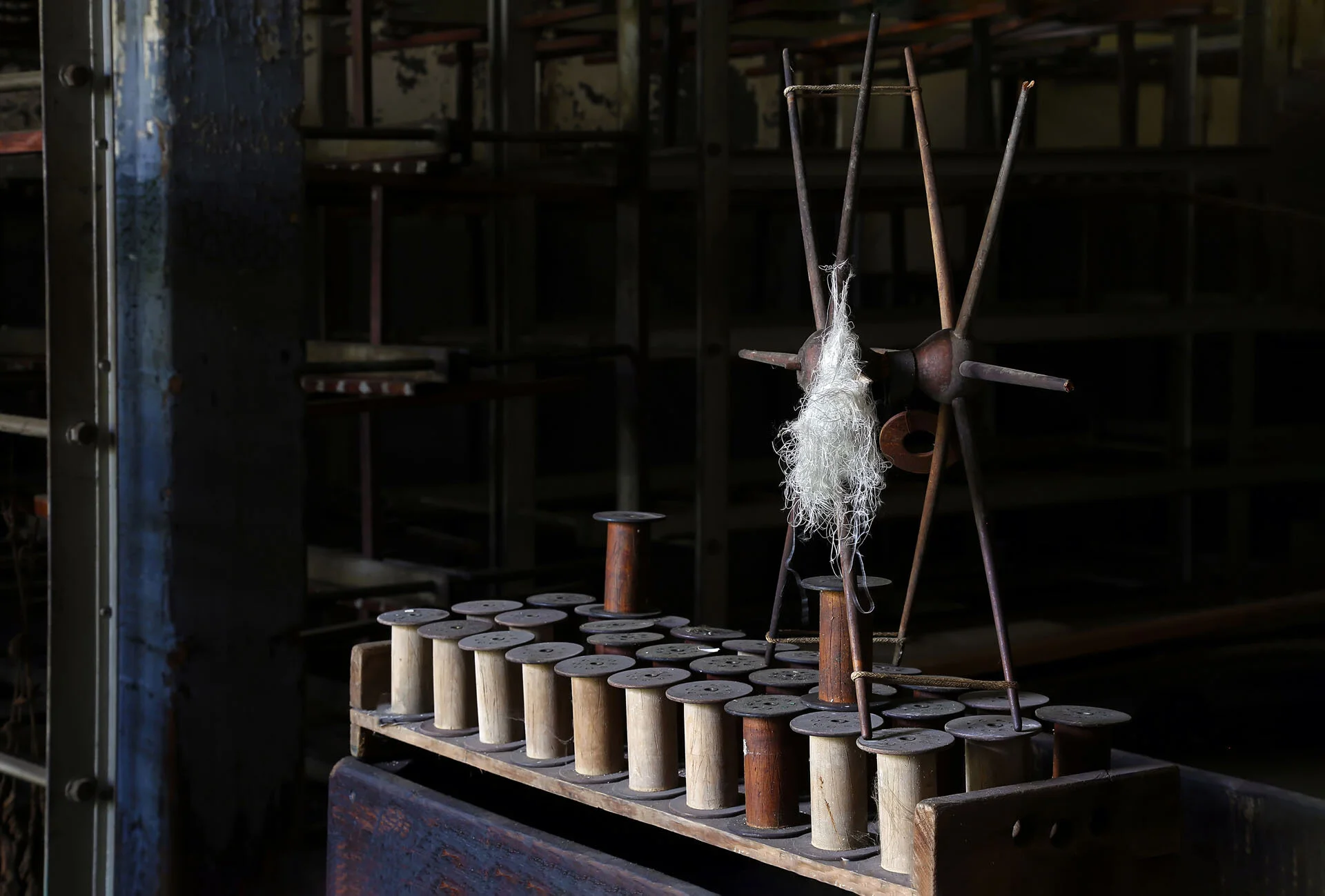 Klotz Throwing Co. Silk Mill, Lonaconing, Md. Gary Anthes Archival photograph Edition of 6, signed and numbered in margin  11 1/2 x 17 in. (unframed) Click image to enlarge ⦿ Inquire