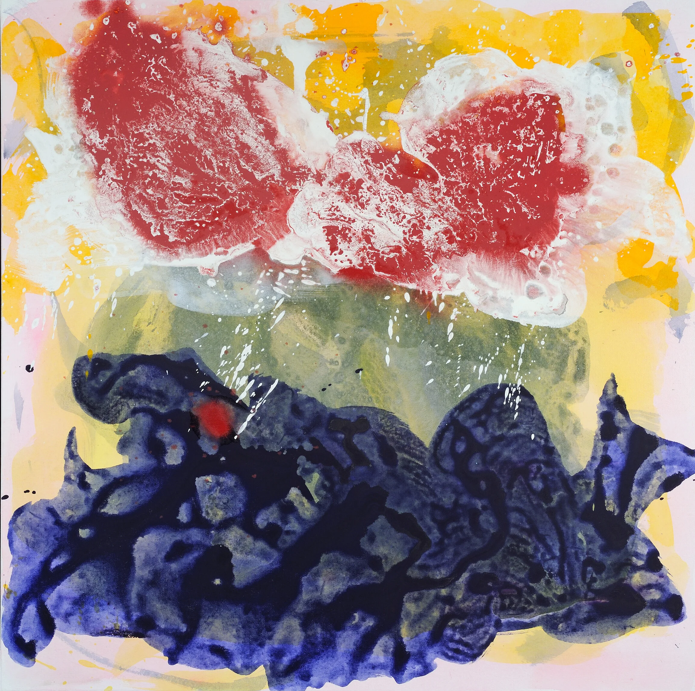 Untitled #2 Kathryn Camicia Latex, oil, and flashe on canvas 30 x 30 inches Click image to enlarge ⦿ Sold