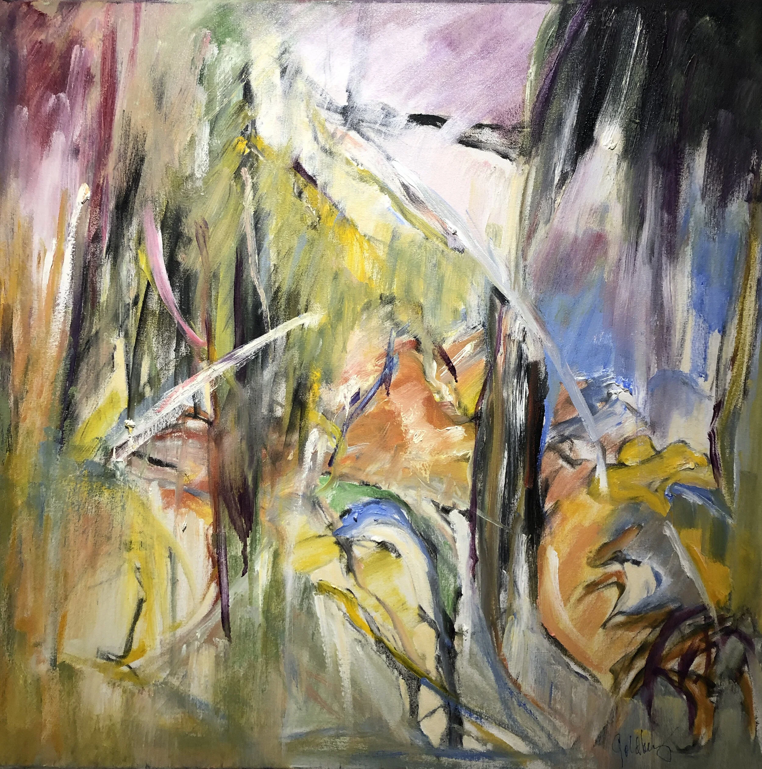 Into the Unknown (After Zao Wou Ki) Suzanne Goldberg Oil on canvas $1000 Click image to enlarge ⦿ Inquire