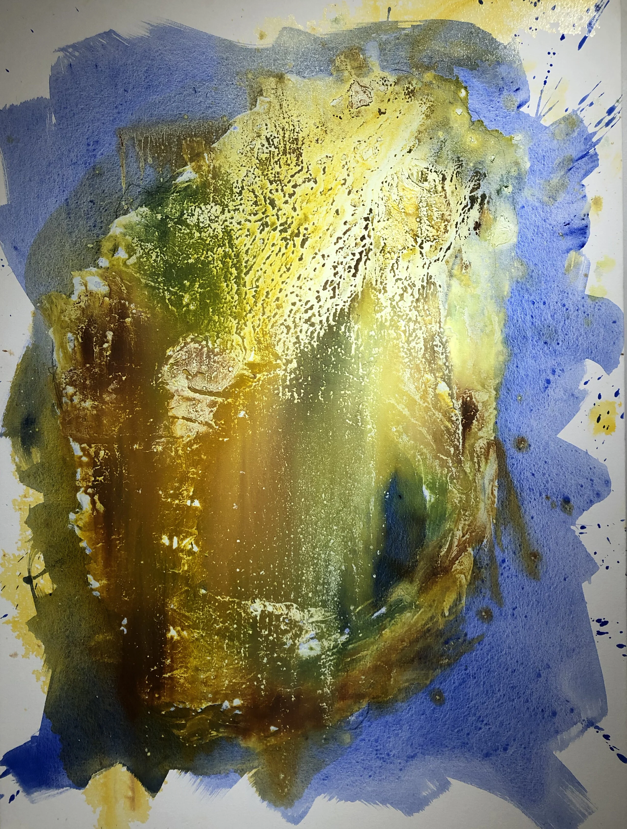 Hupper Island #1 Kathryn Camicia Latex, oil, and flashe on canvas 48 x 36 inches Click image to enlarge ⦿ Sold