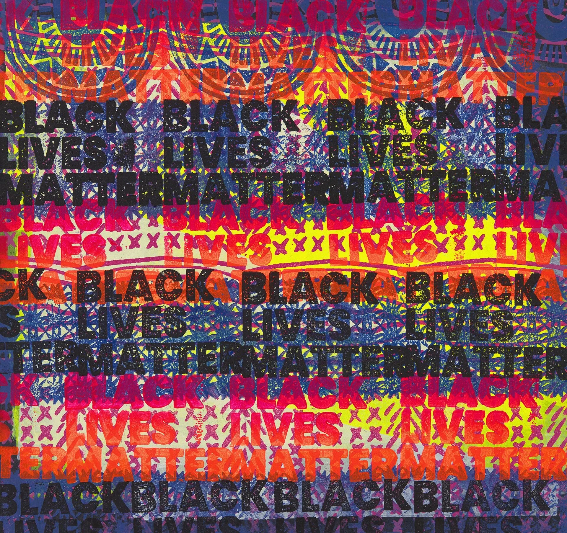 BLM - Set of 2 (2 of 2) Sarah Matthews Block Prints 12 x 12 in. $500 Click image to enlarge ⦿ Inquire