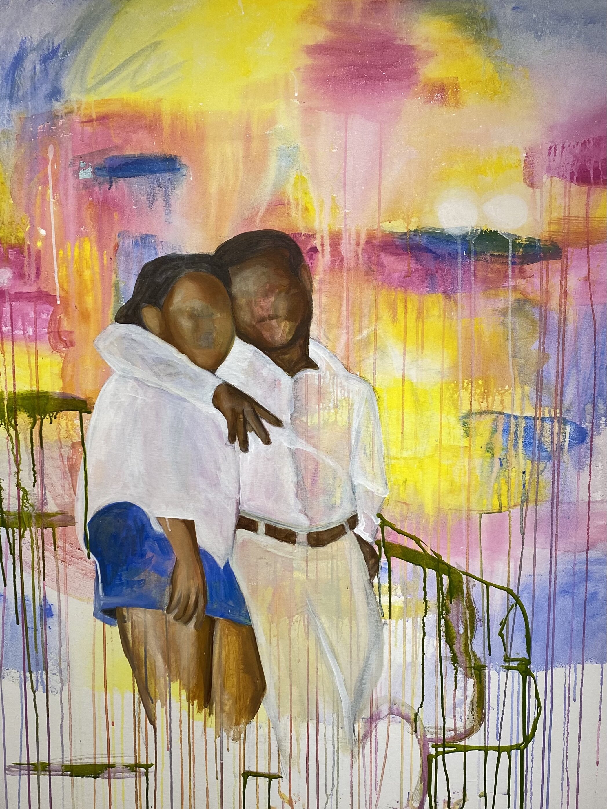 Unnameable Intimacy Camilla Angel Acrylic on Canvas 36 x 48 in. Not For Sale Click image to enlarge ⦿ Inquire