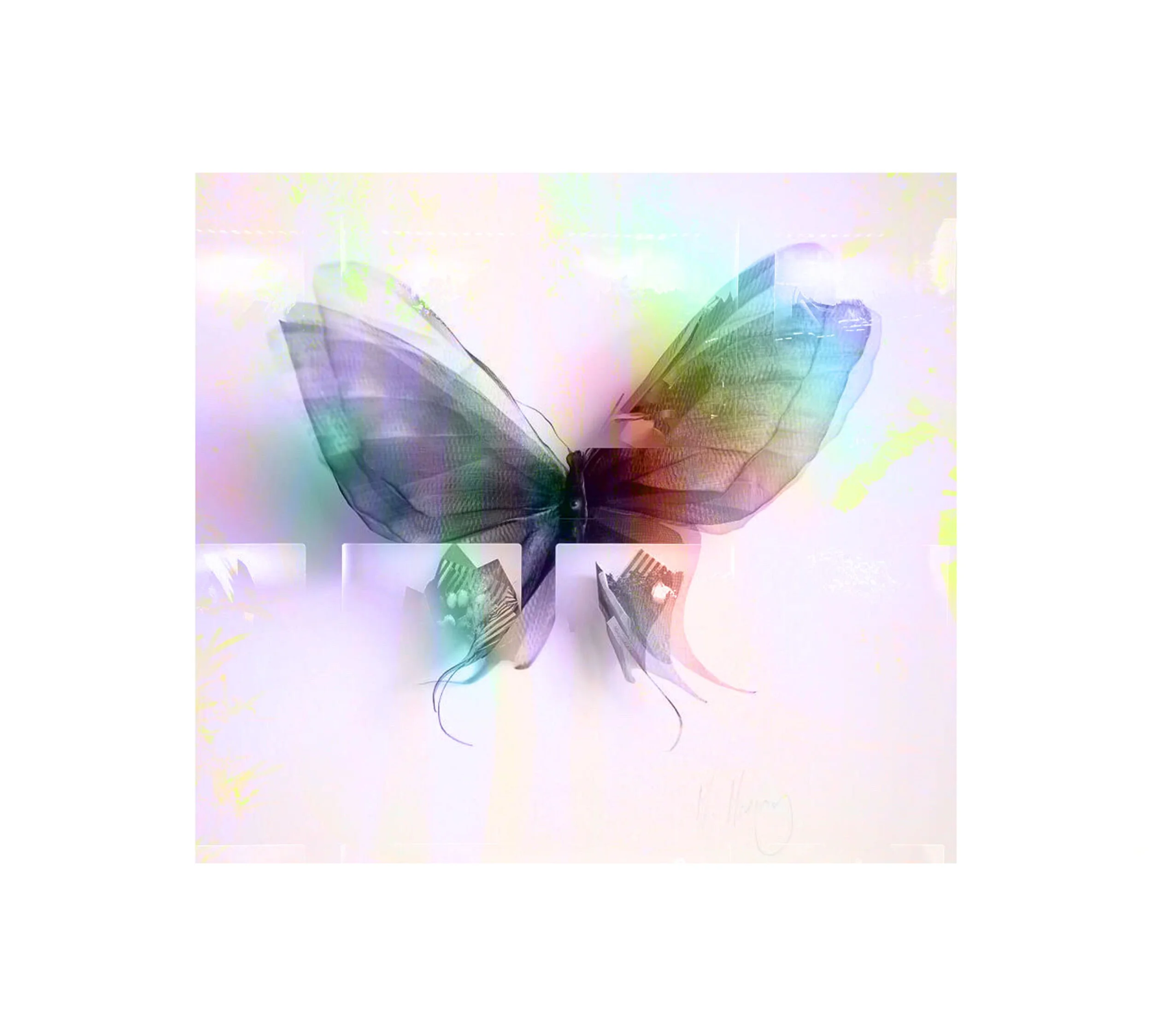 The Helpful Butterfly Suliman Abdullah Digital Collage $125 Click image to enlarge ⦿ Inquire