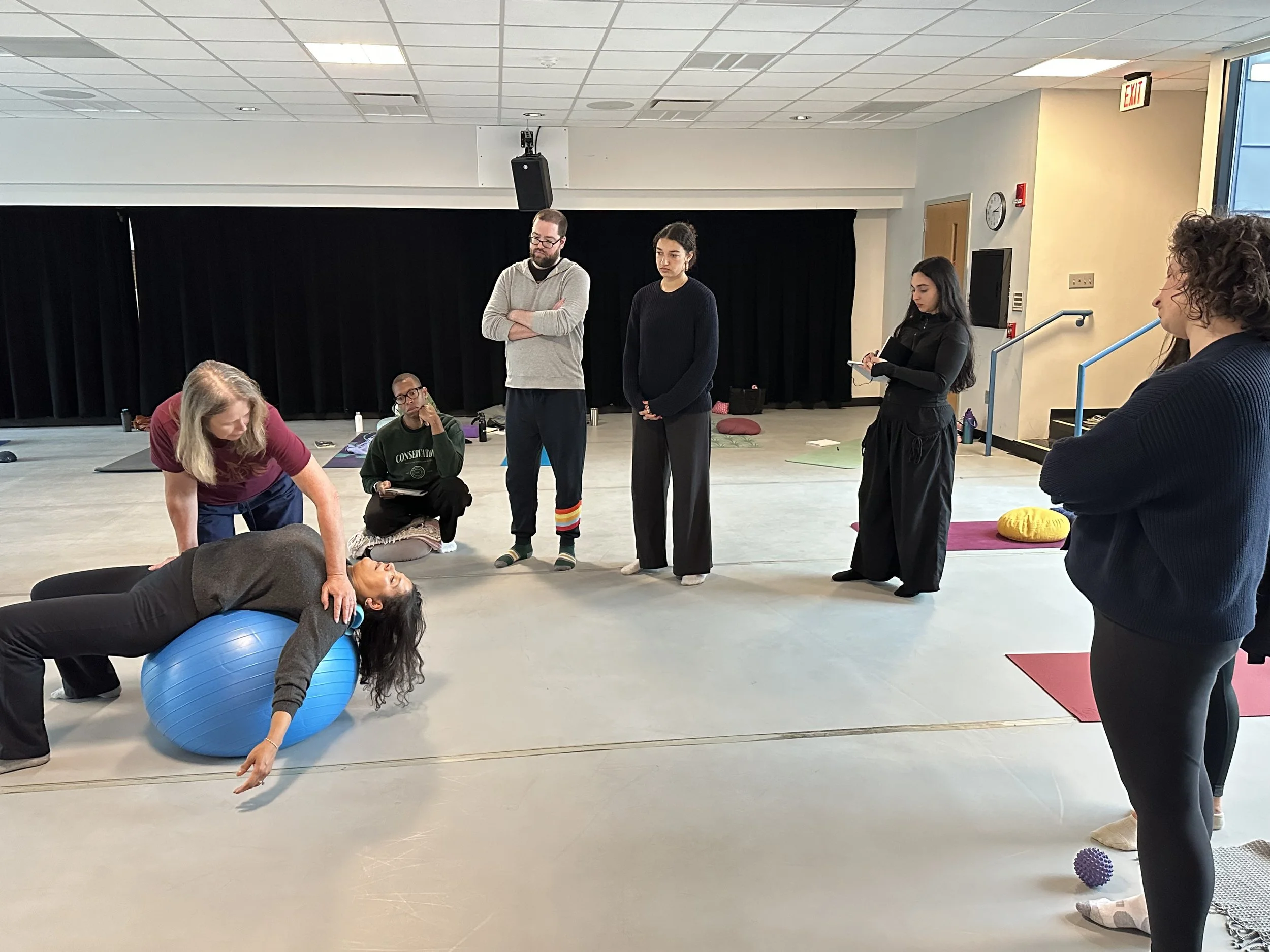 Ball Work - Stretching Abdominals