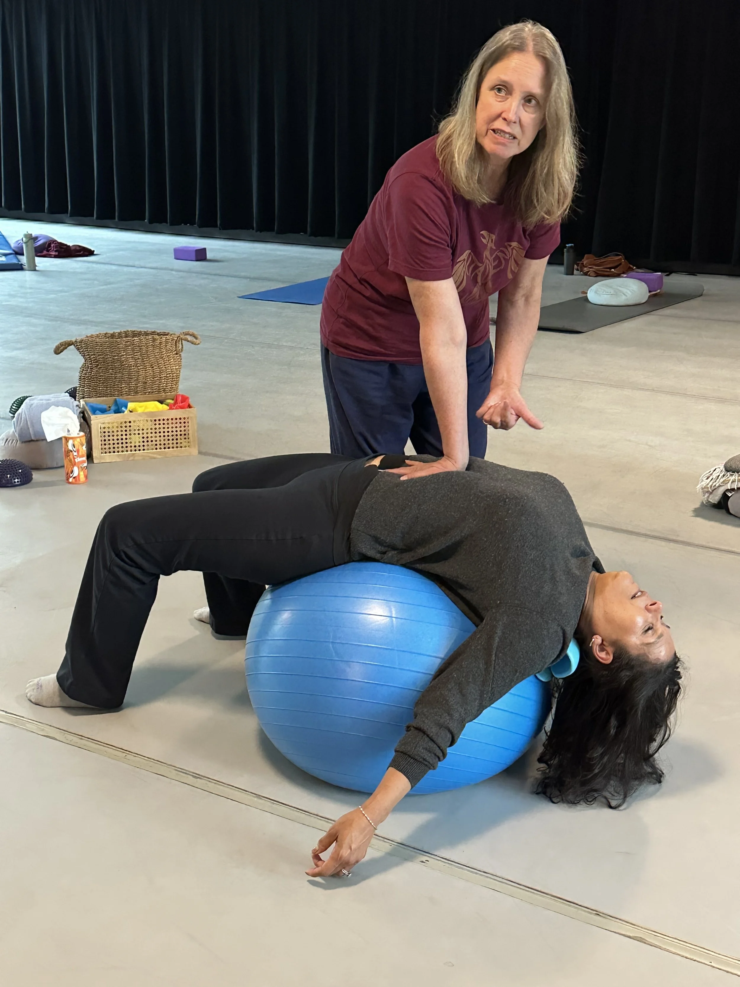 Ball Work - Deep Release Abdominal Clock