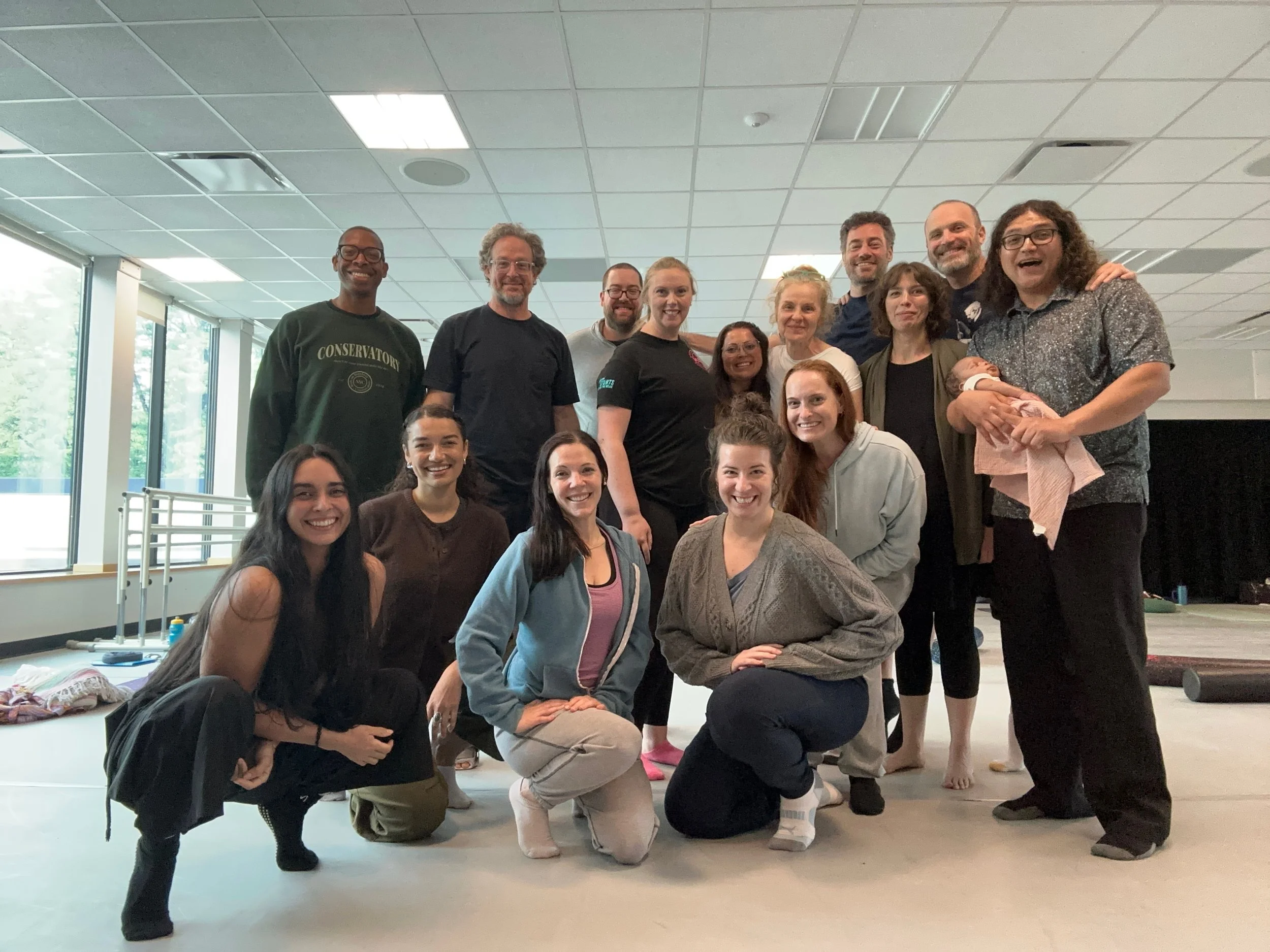 Group photo of Cert 20 Week 1 Participants and Teachers.