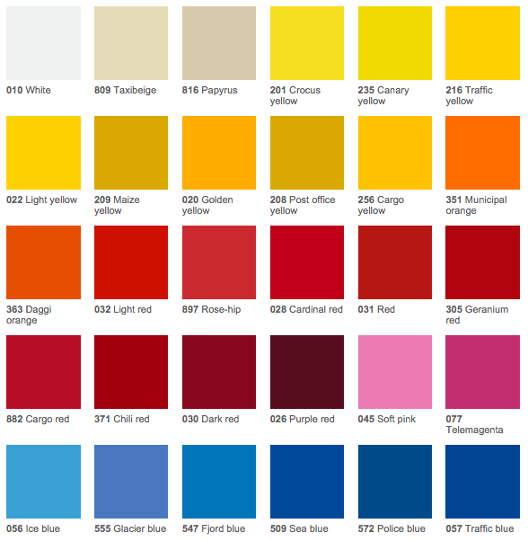 3M Sign Vinyl Color Chart , Vinyl Signage and Graphics – IWPGIS